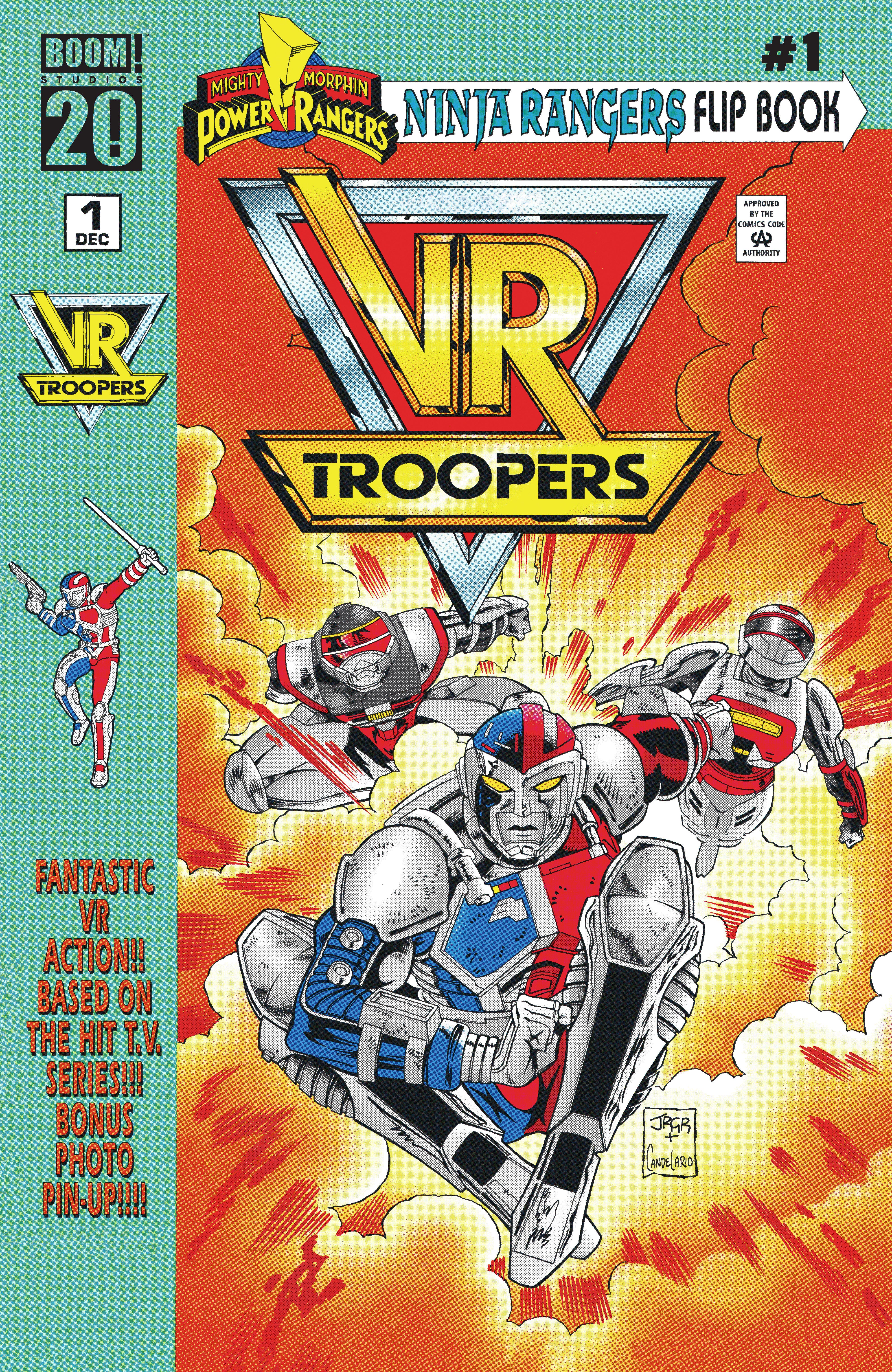 Vr Troopers/Power Rangers Flipbook Facsimile Edition #1 A Main (Dressed, Smith & Ross) | Odin's Place