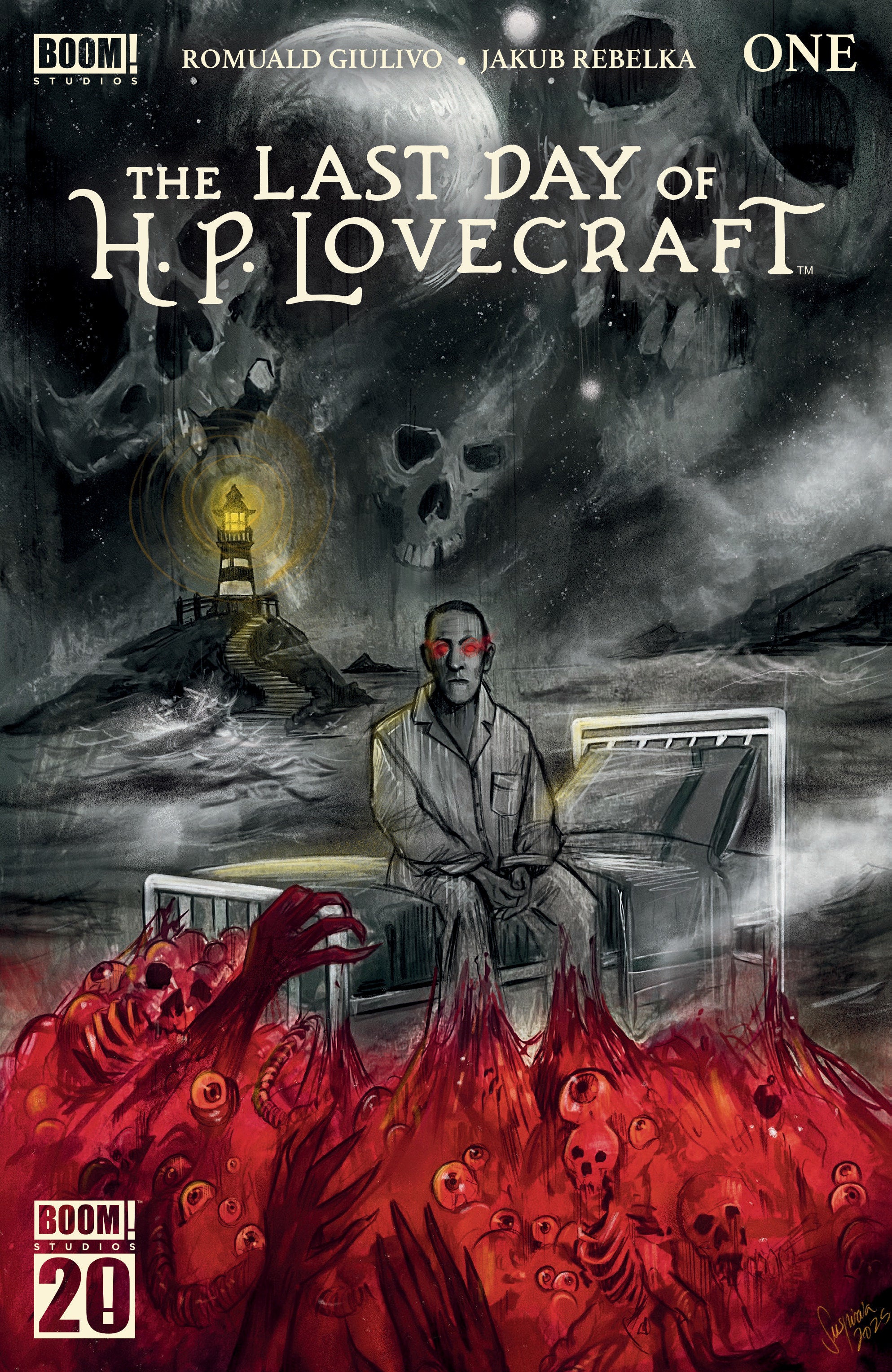 The Last Day Of H.P. Lovecraft #1 C Boom 20th Anniversary Variant (Dressed, Vilchez) | Odin's Place