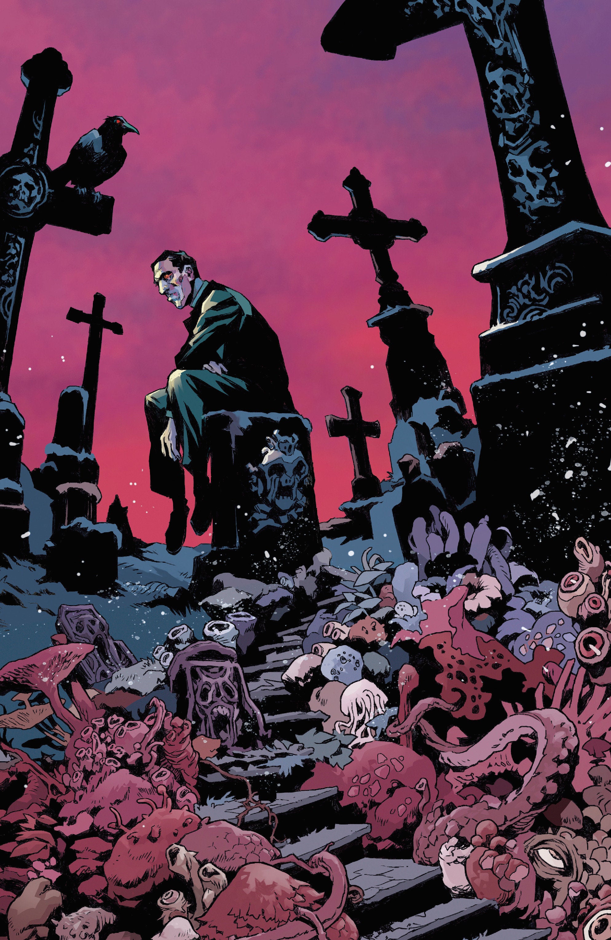 The Last Day Of H.P. Lovecraft #4 C 1 in 10 Variant Edition (Full Art, De Stena) | Odin's Place