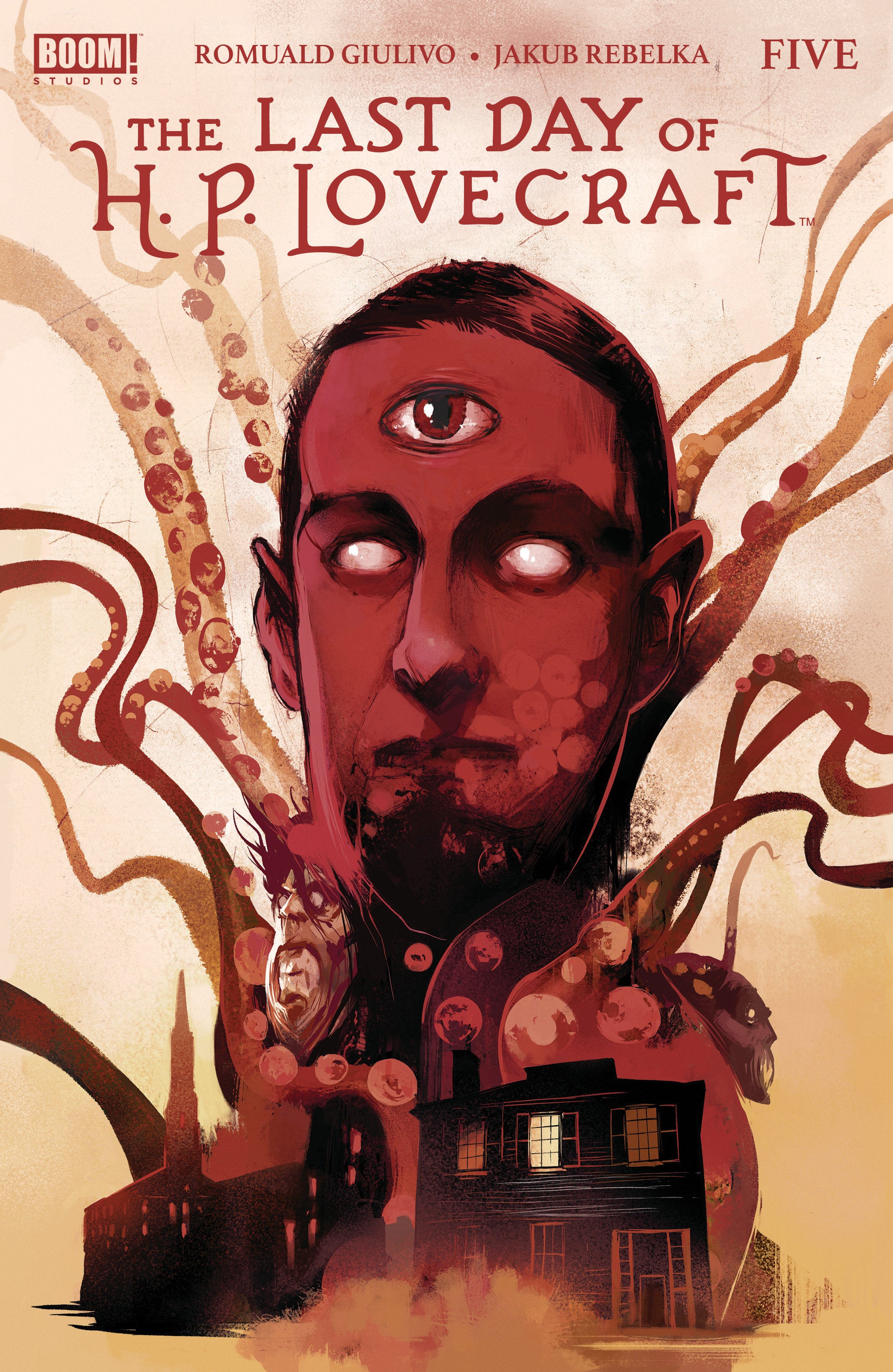 The Last Day Of H.P. Lovecraft #5 B Variant (Dressed, Del Hoyo) | Odin's Place
