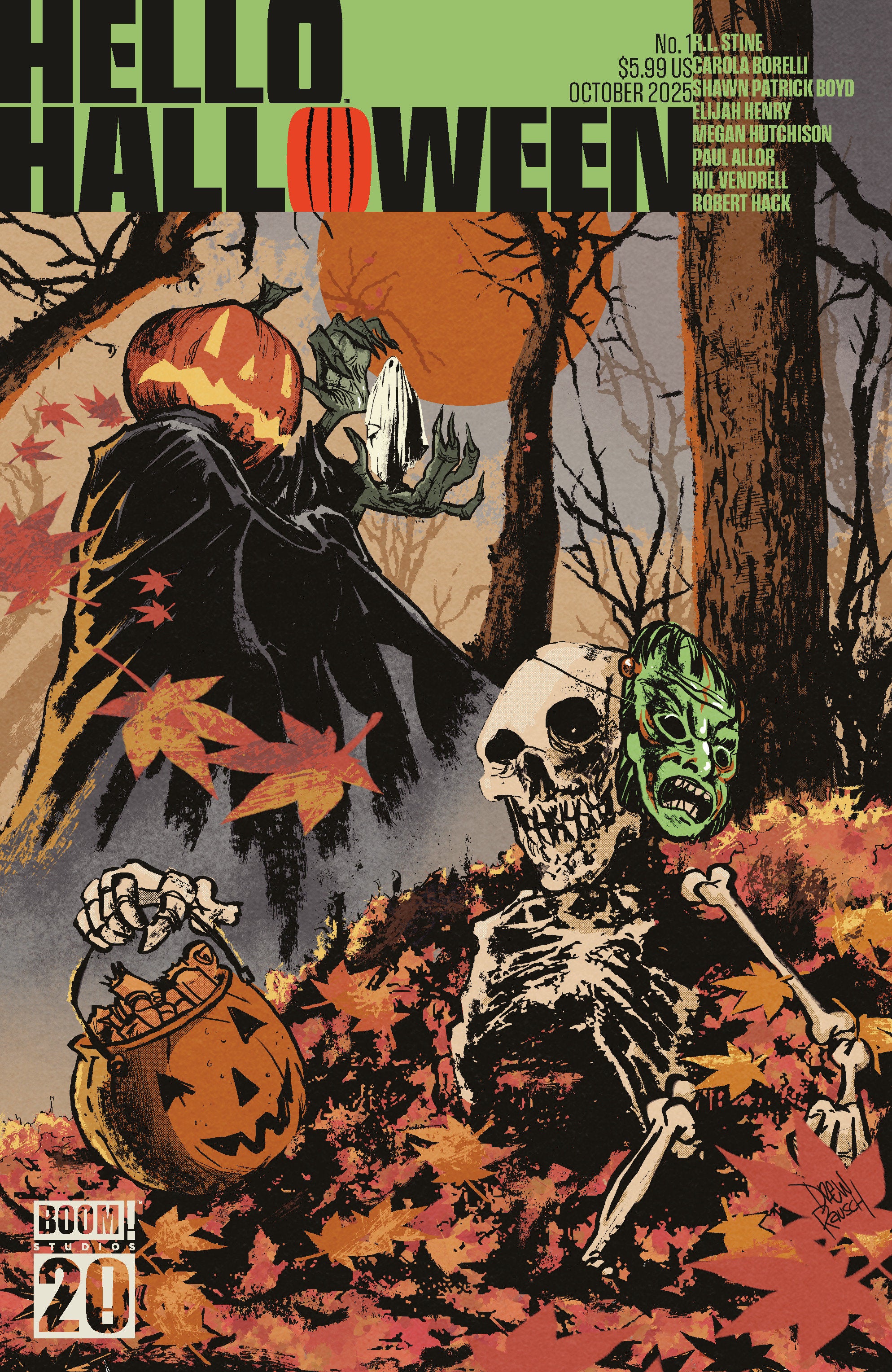 Hello Halloween #1 B Variant (Dressed, Rausch) | Odin's Place