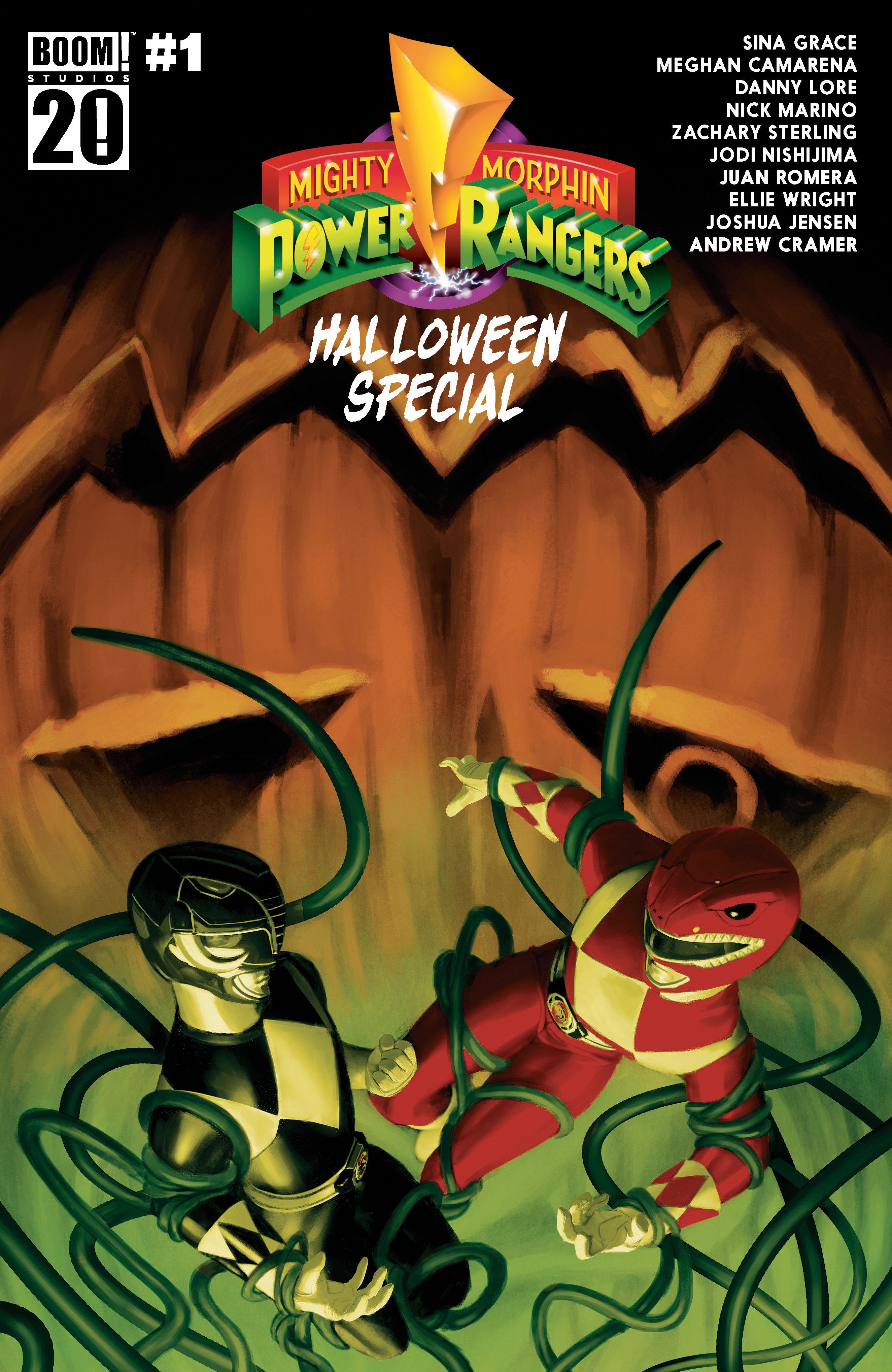 Mighty Morphin Power Rangers Halloween Special #1 A Main (Dressed, Mercado) | Odin's Place