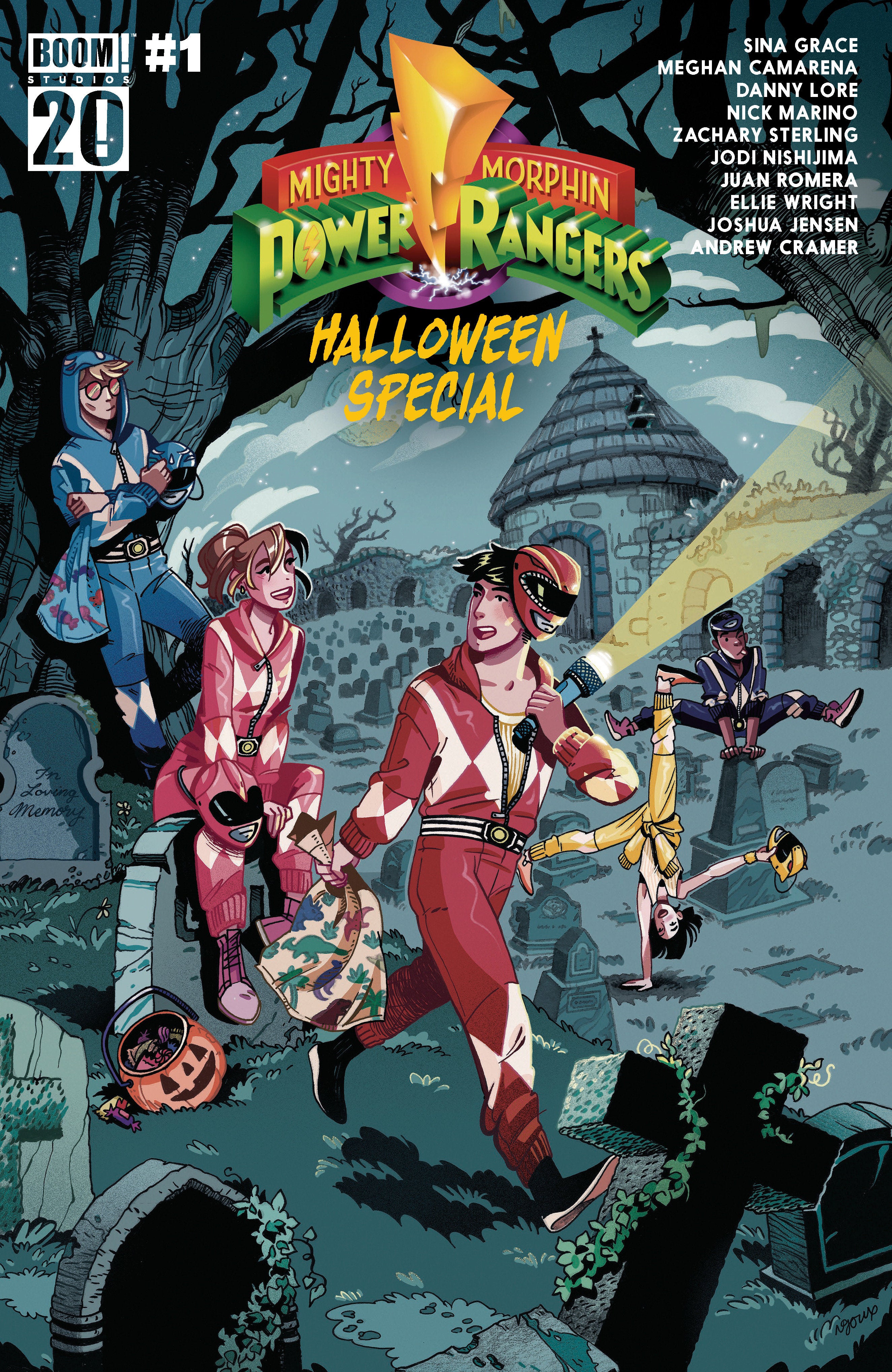 Mighty Morphin Power Rangers Halloween Special #1 B Variant (Dressed, Goux) | Odin's Place
