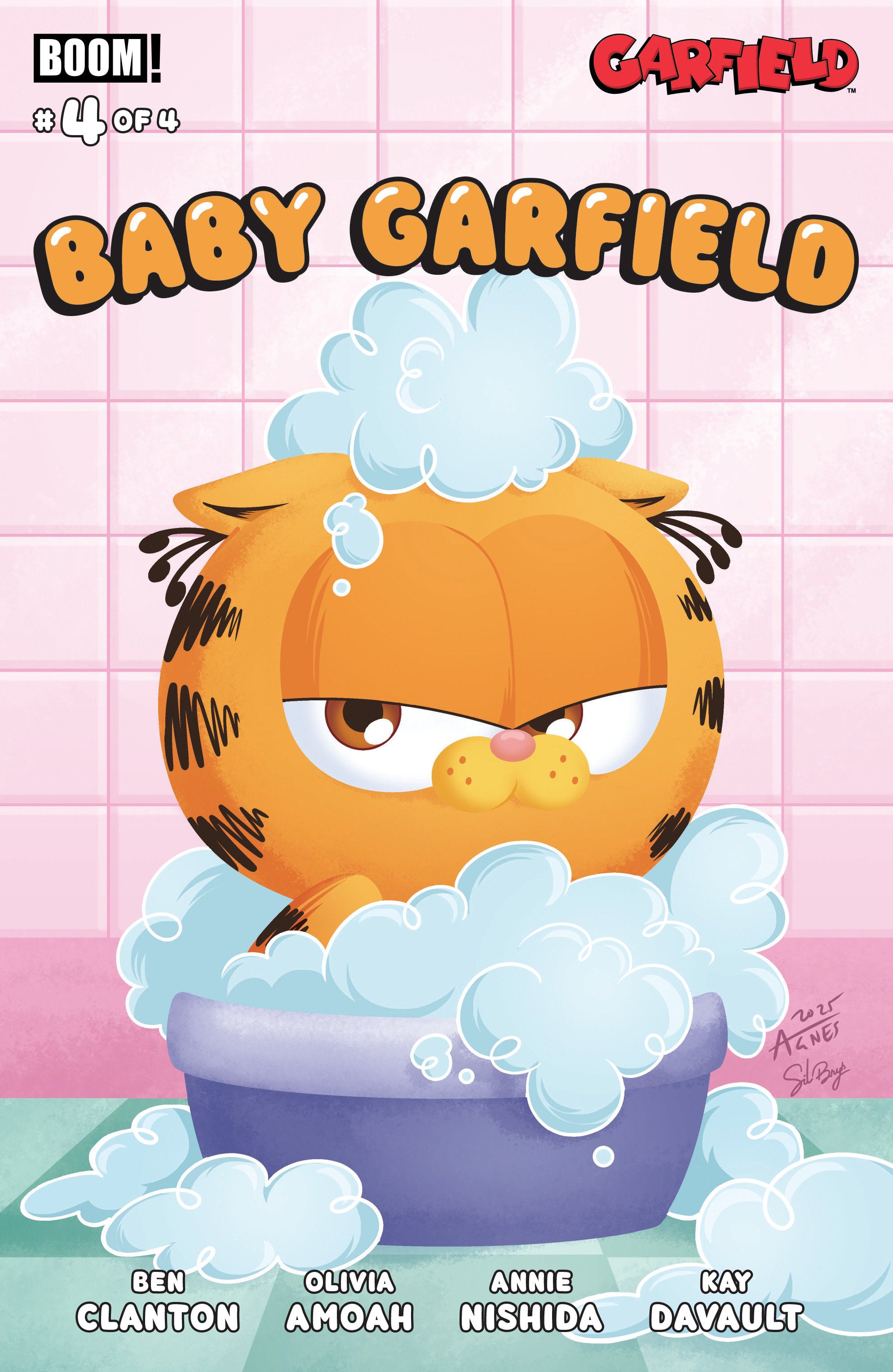 Baby Garfield #4 A Main (Dressed, Garbowska) | Odin's Place