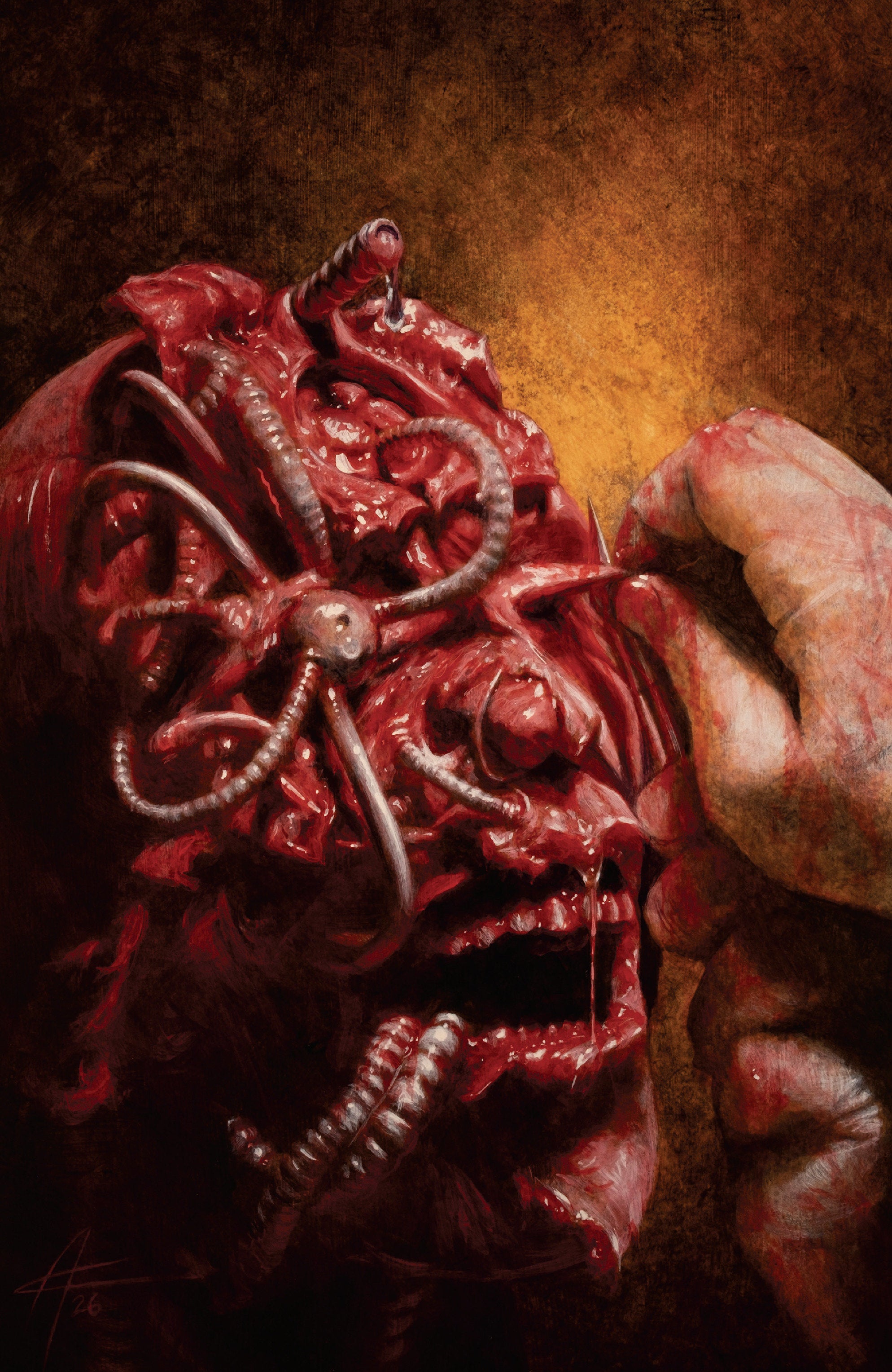 Hello Body Horror #1 E 1 in 10 Variant Edition (Full Art, Campbell) | Odin's Place