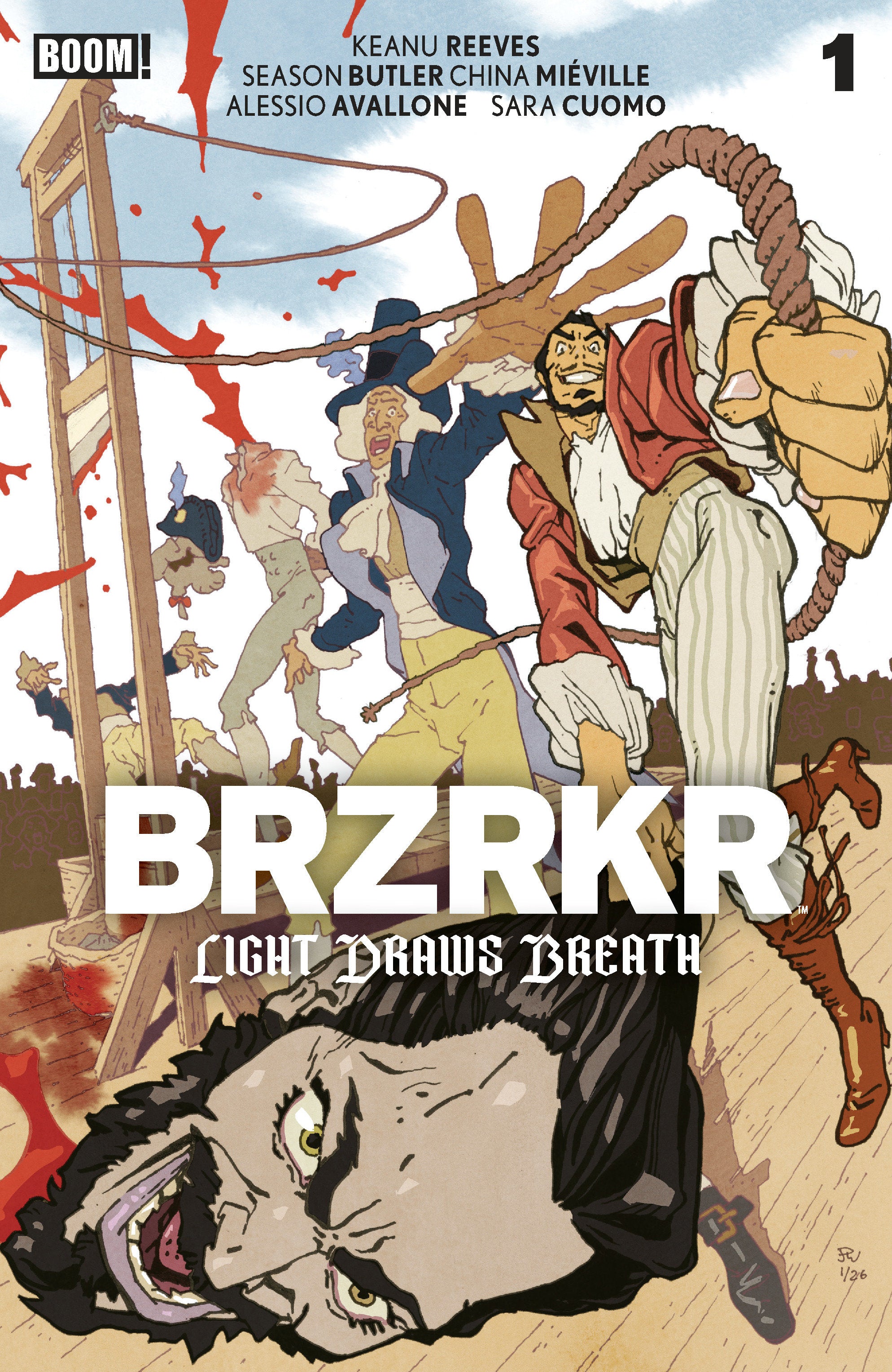 BRZRKR: Light Draws Breath #1 B Variant (Dressed, Wimberly) | Odin's Place