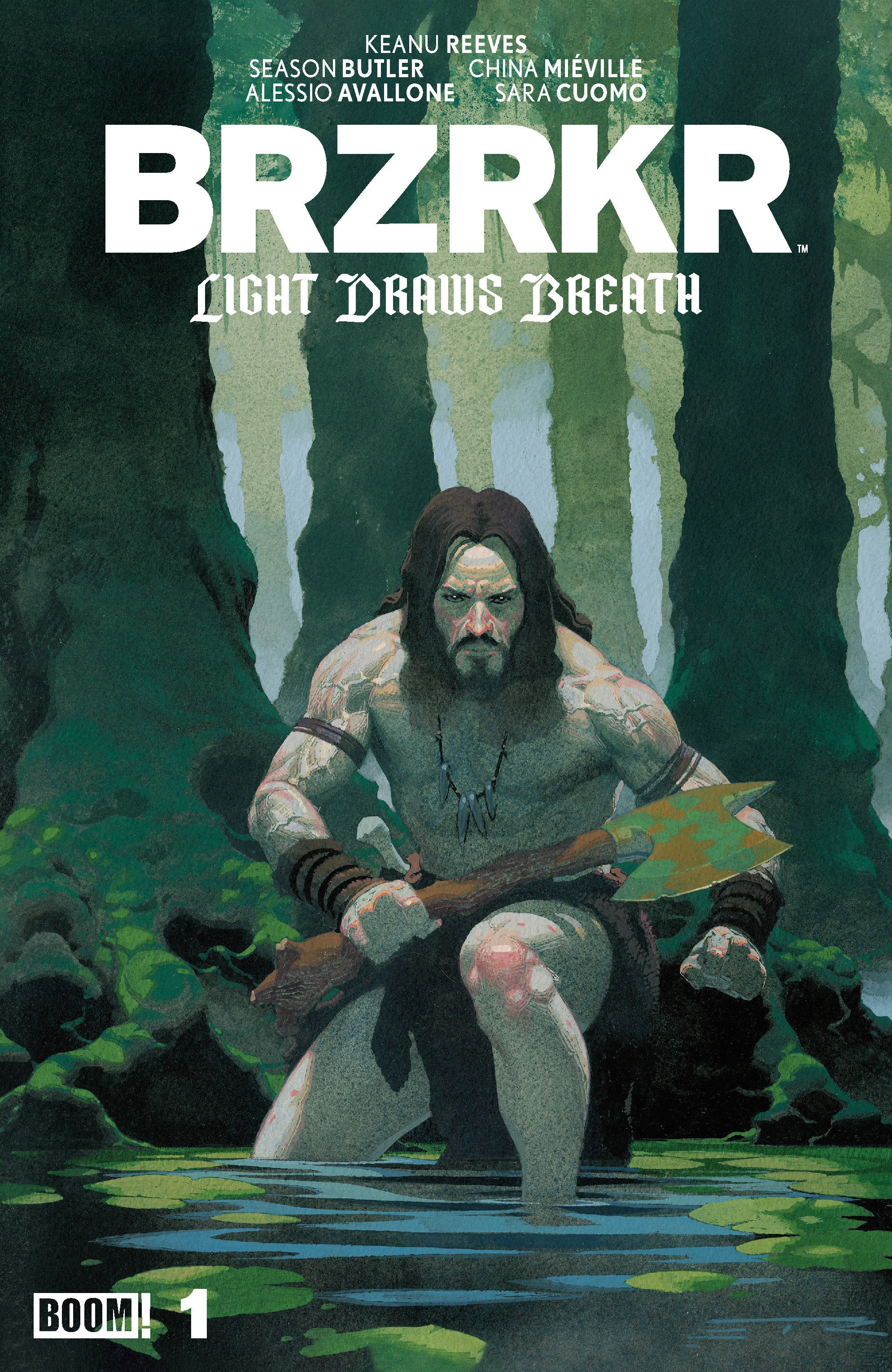 BRZRKR: Light Draws Breath #1 C Variant (Dressed, Foil, Ribic) | Odin's Place