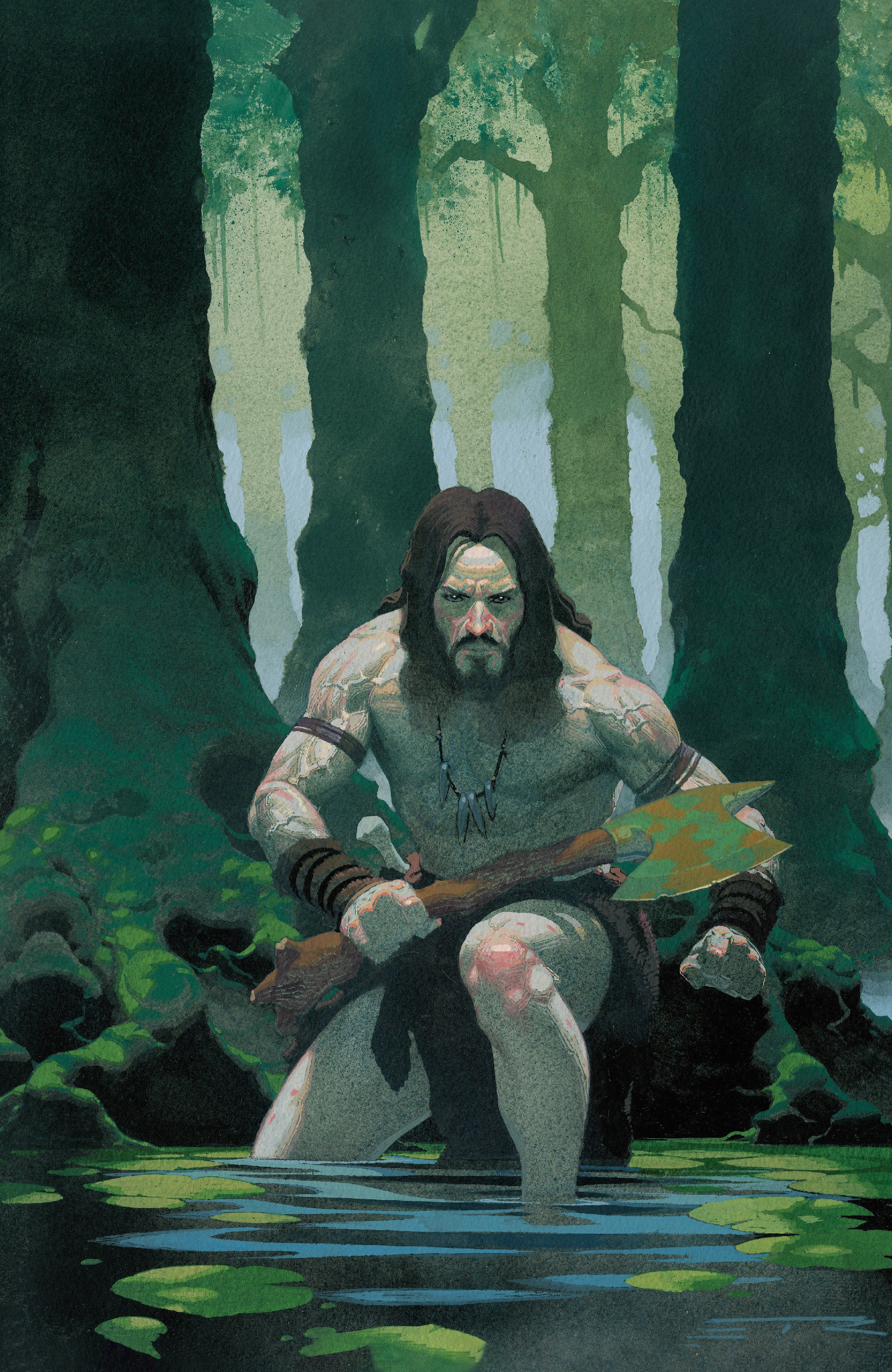 BRZRKR: Light Draws Breath #1 J Unlimited Variant (Full Art, Ribic) | Odin's Place