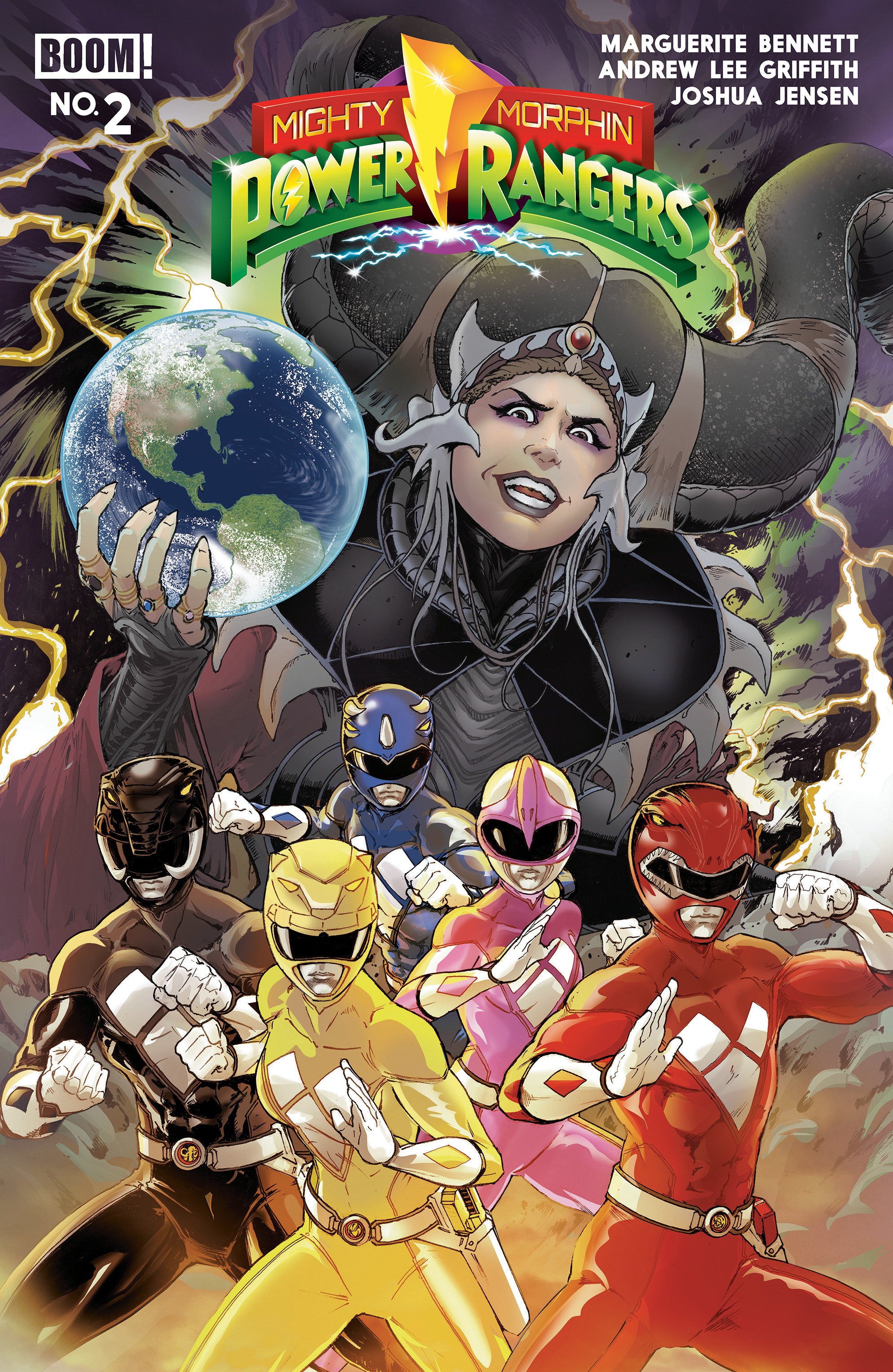 Mighty Morphin Power Rangers (2026) #2 B Variant (Dressed, Griffith) | Odin's Place