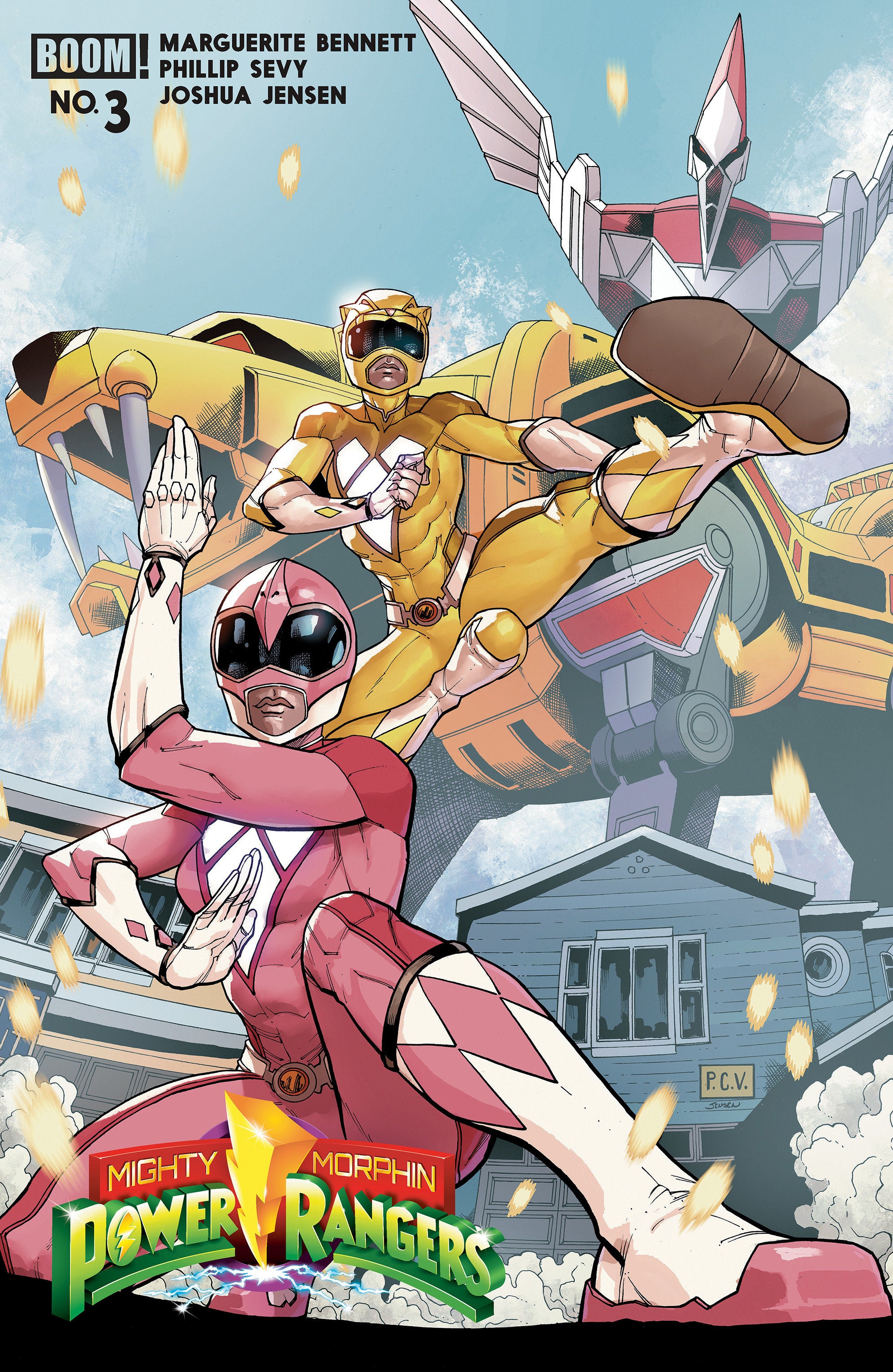 Mighty Morphin Power Rangers (2026) #3 B Variant (Dressed, Sevy) | Odin's Place