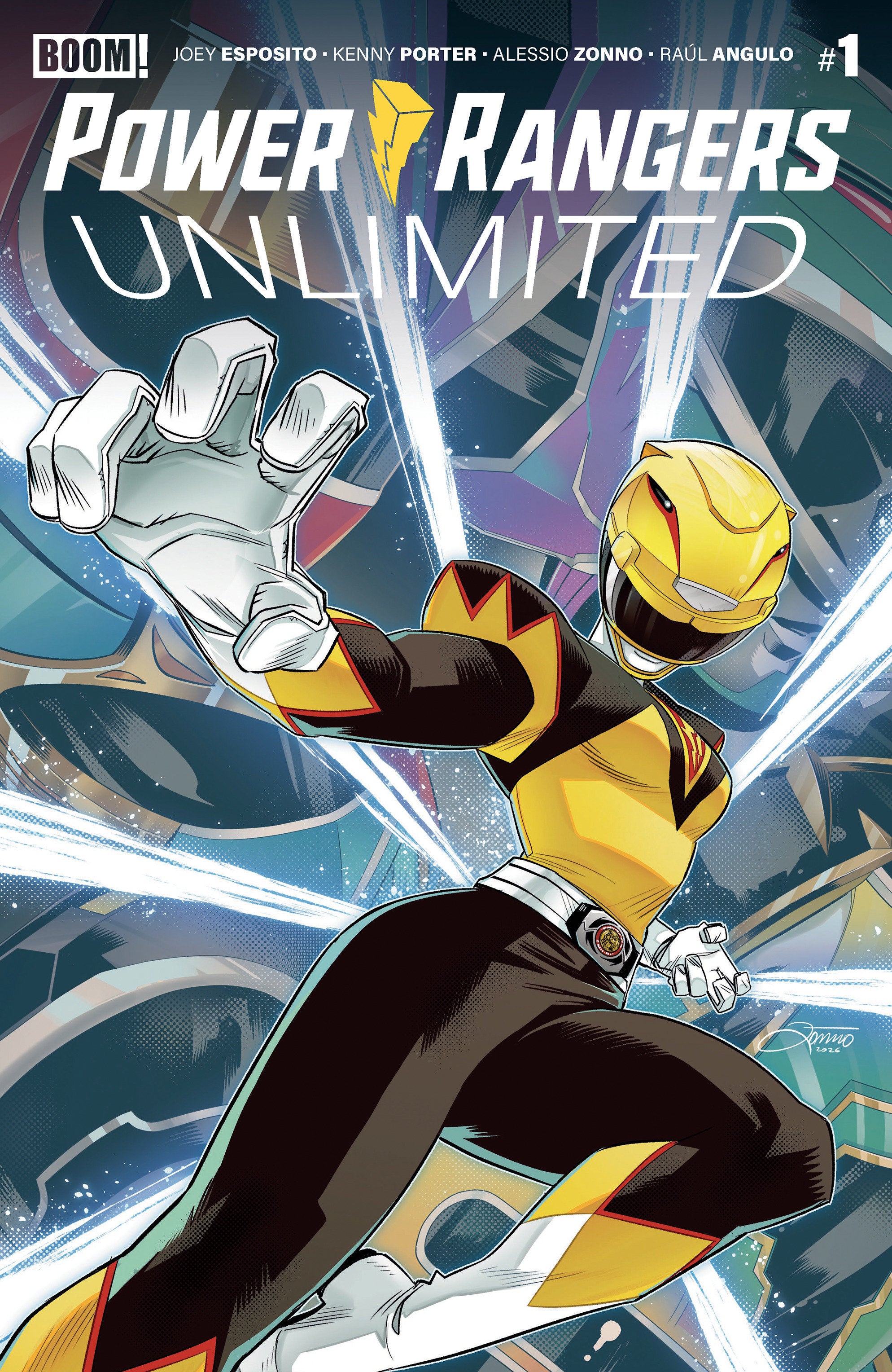Power Rangers Unlimited #1 A Main (Dressed, Zonno) | Odin's Place