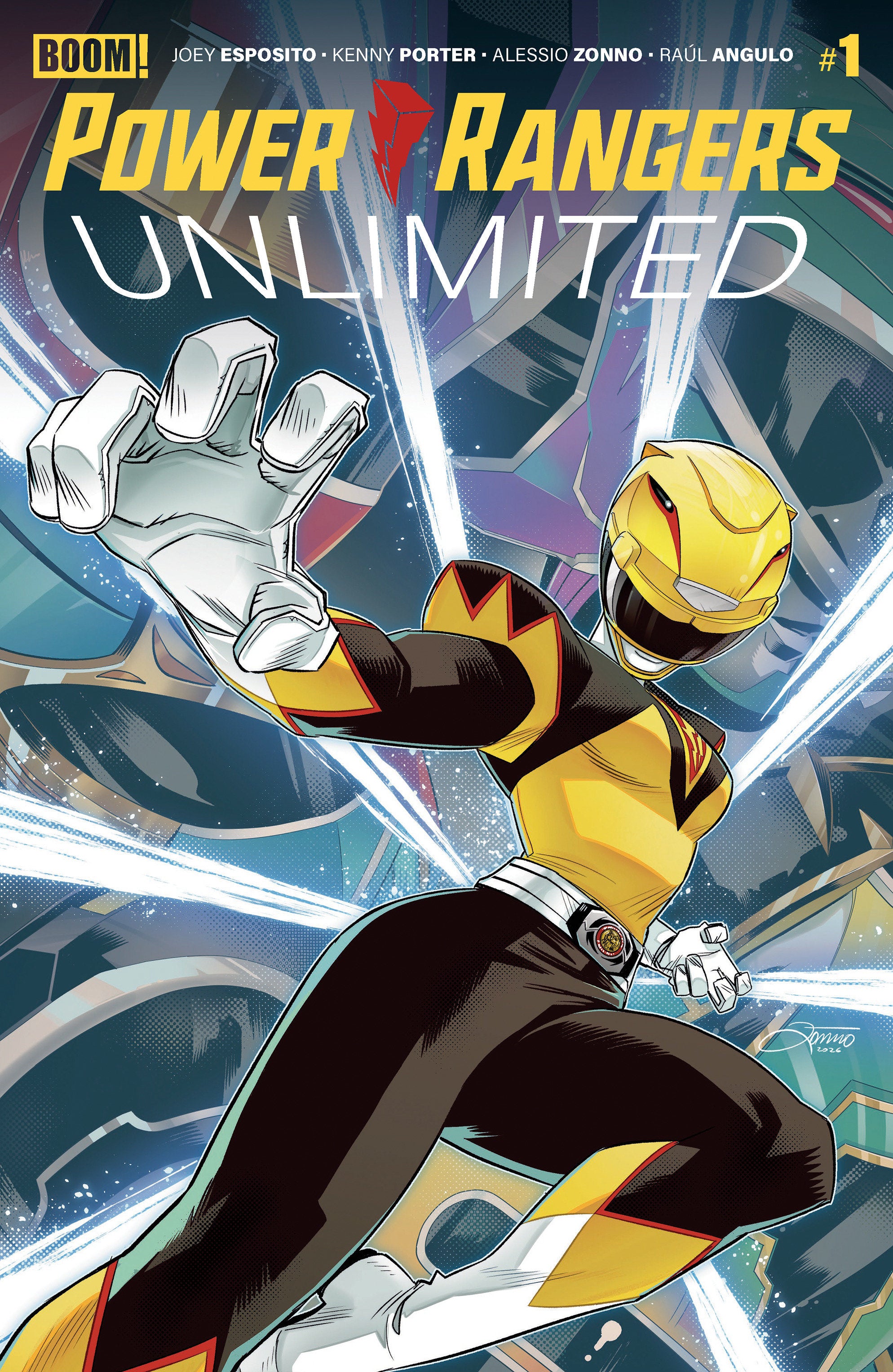 Power Rangers Unlimited #1 Zb 2nd Print (Dressed, Zonno) | Odin's Place