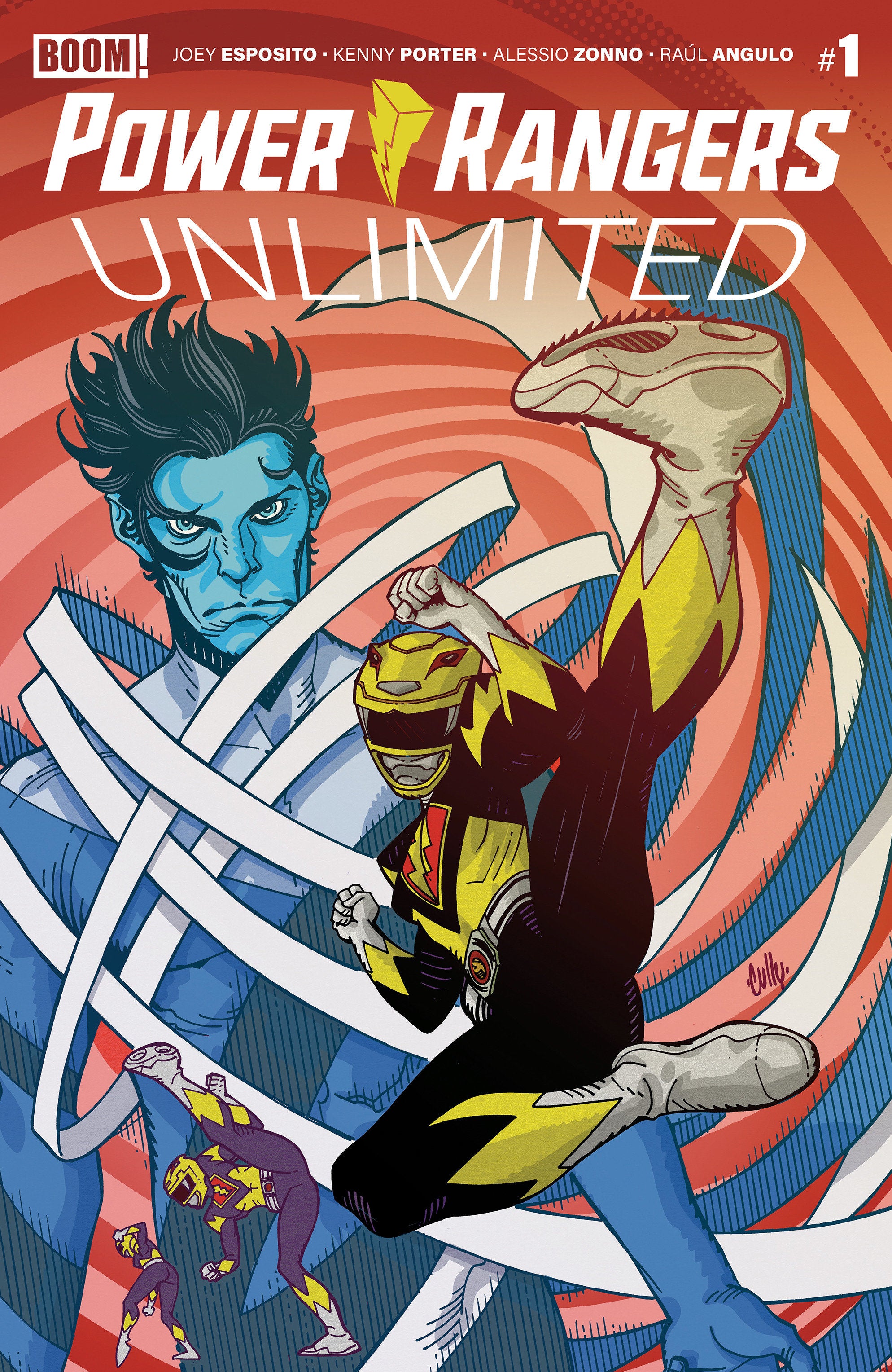 Power Rangers Unlimited #1 B Variant (Dressed, Hamner) | Odin's Place