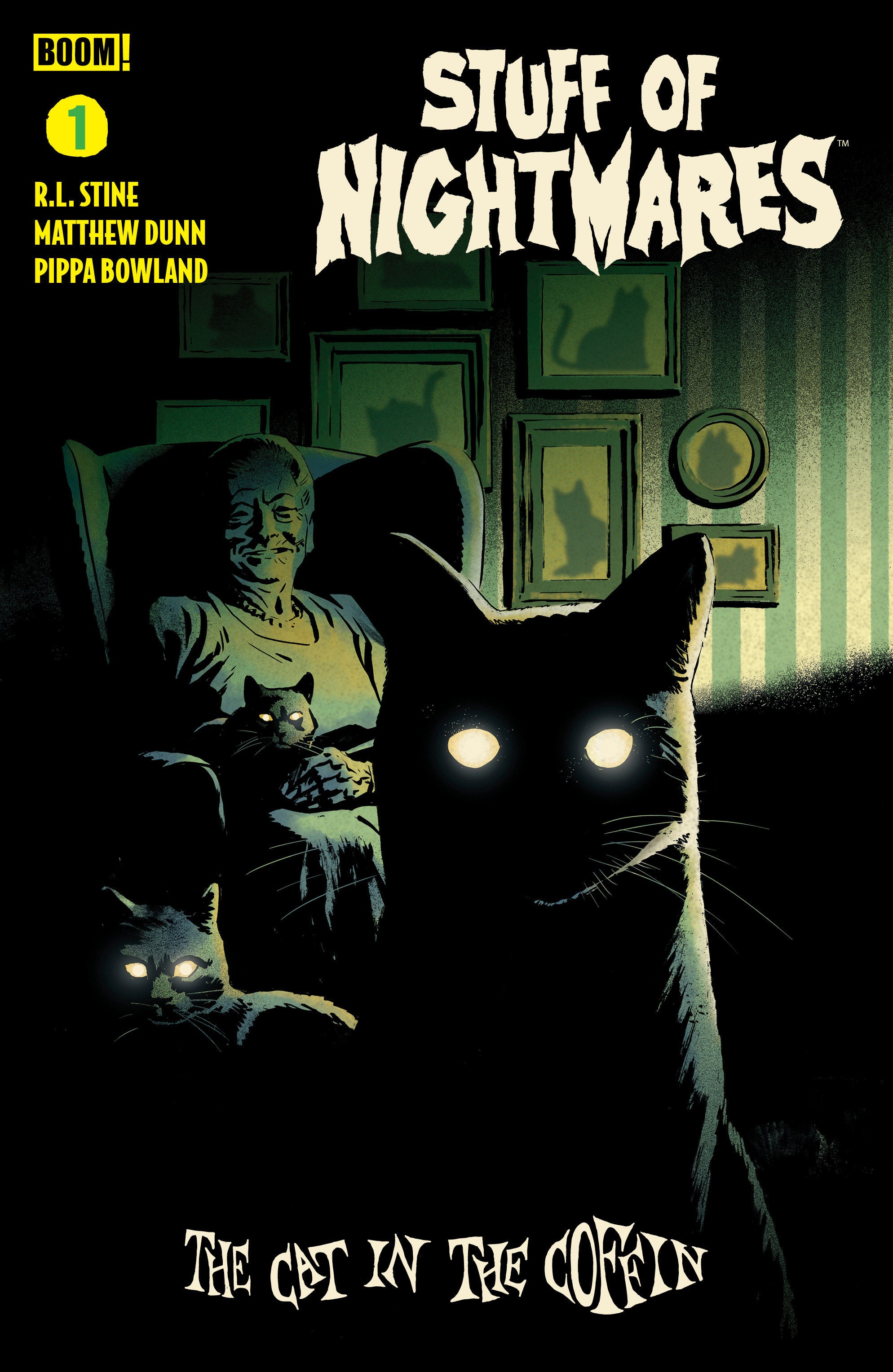 Stuff Of Nightmares: The Cat In The Coffin #1 C Homage Variant (Dressed, Gorham) | Odin's Place