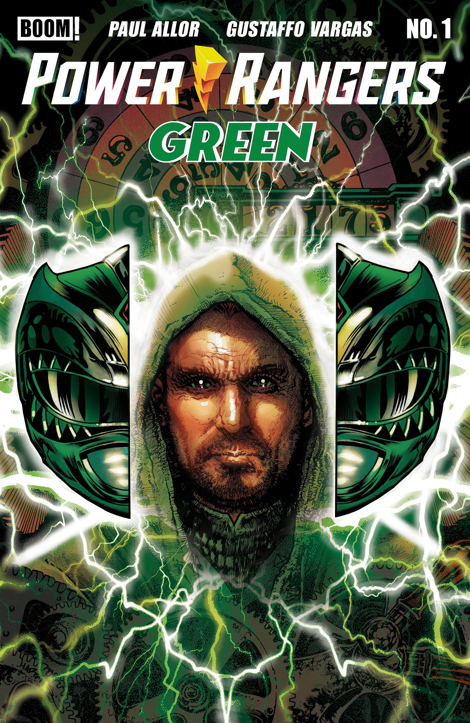 Power Rangers Green #1 A Main (Dressed, Harris) | Odin's Place