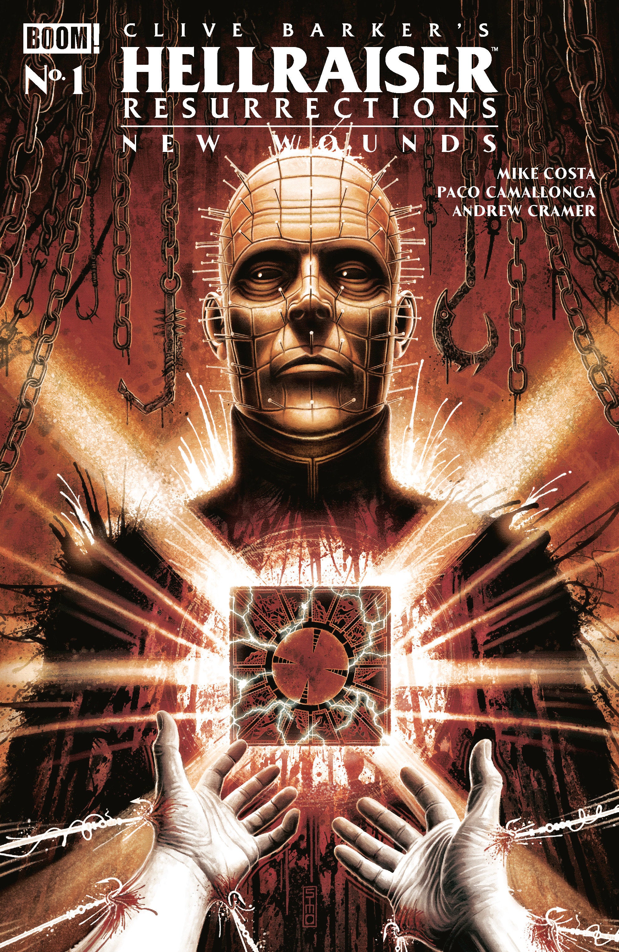 Hellraiser: Resurrections   New Wounds #1 A Main (Dressed, Simpson) | Odin's Place