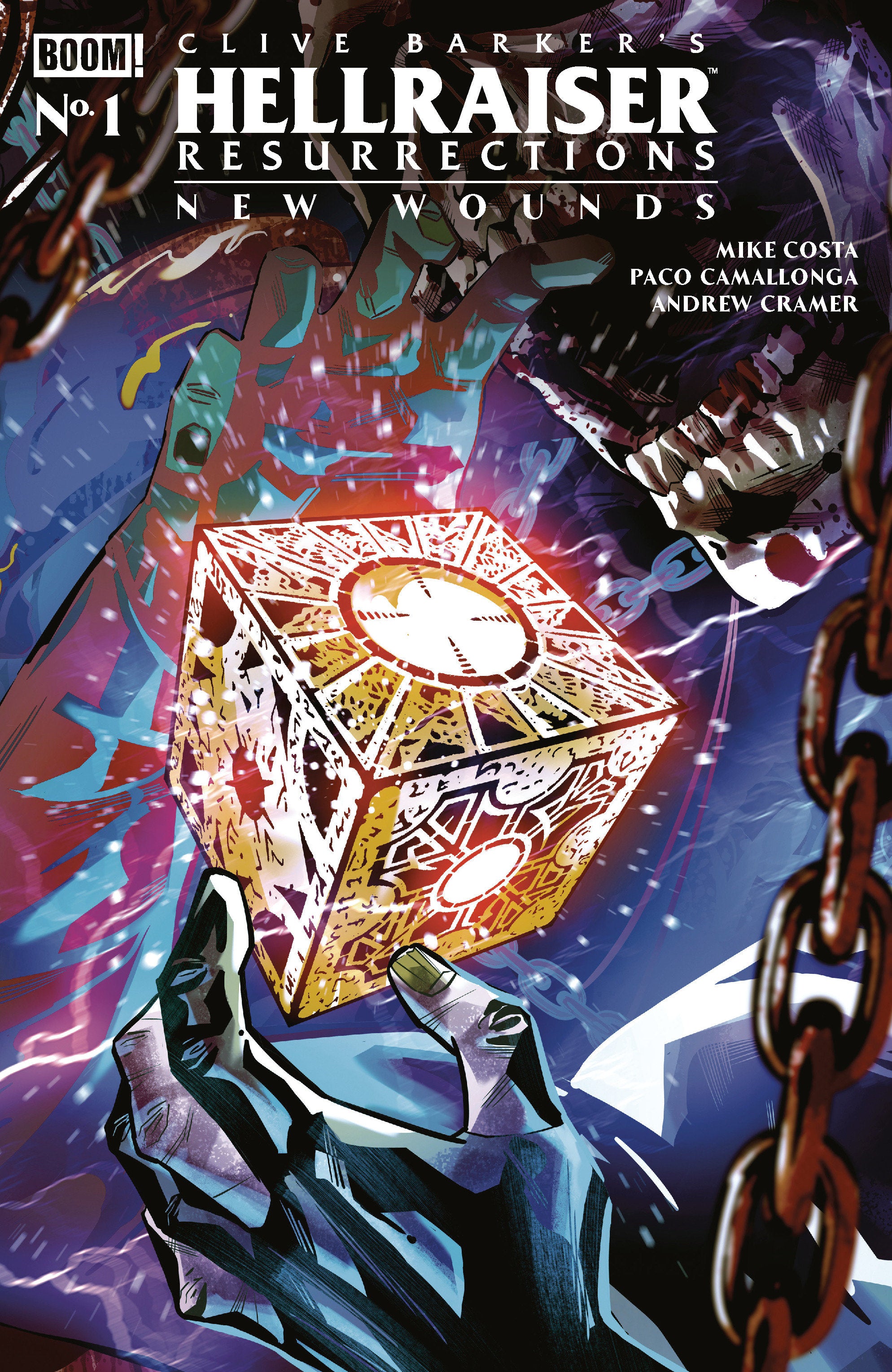 Hellraiser: Resurrections   New Wounds #1 B Variant (Dressed, Sabbatini) | Odin's Place