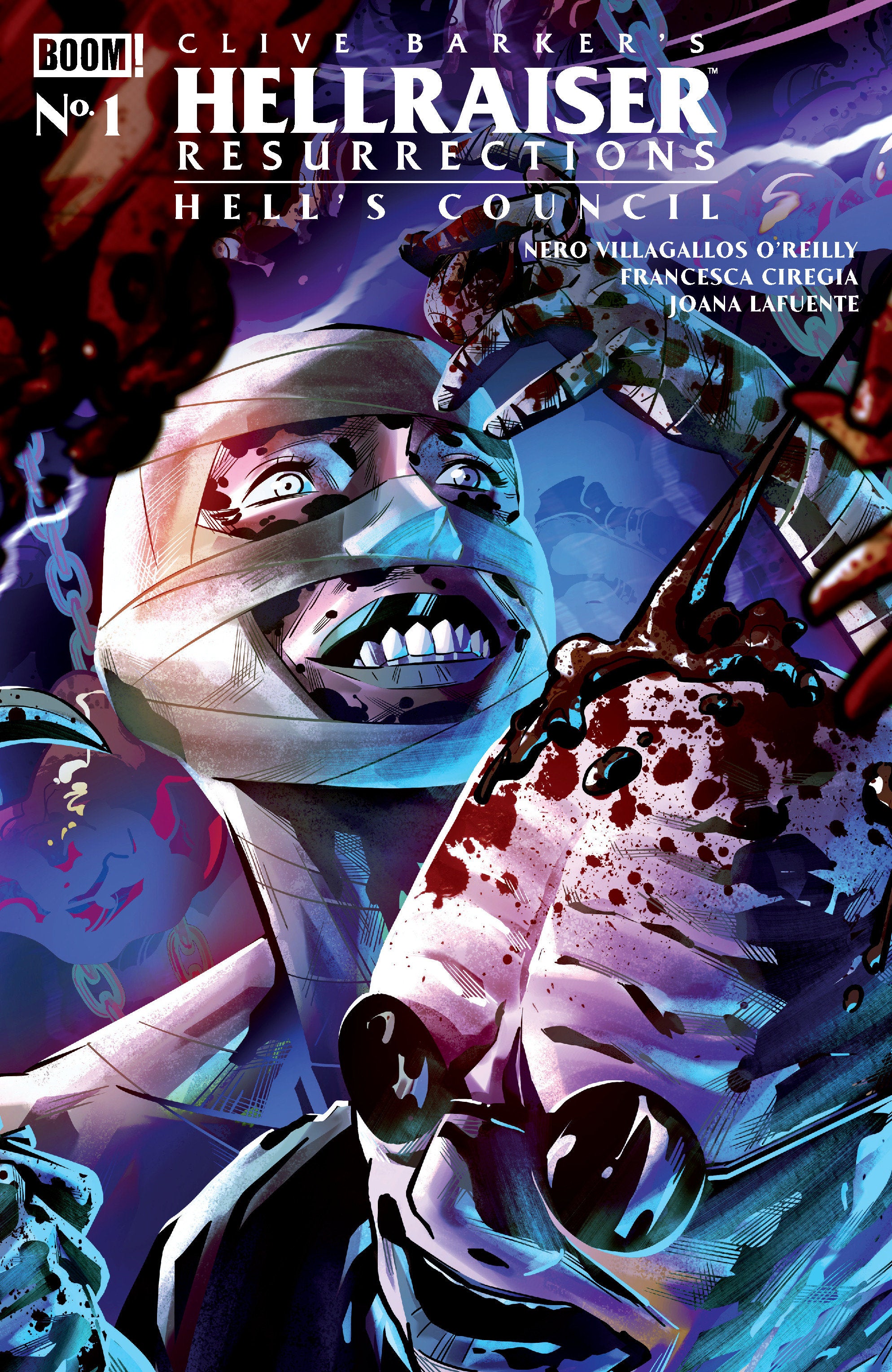 Hellraiser: Resurrections   Hell's Council #1 B Variant (Dressed, Sabbatini) | Odin's Place