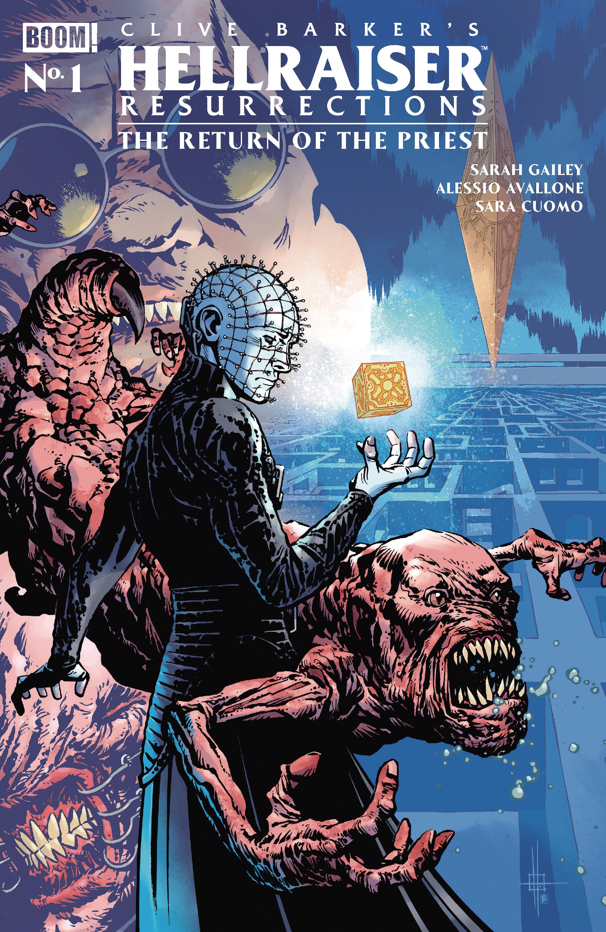 Hellraiser: Resurrections   The Return Of The Priest #1 A Main (Dressed, Howard) | Odin's Place