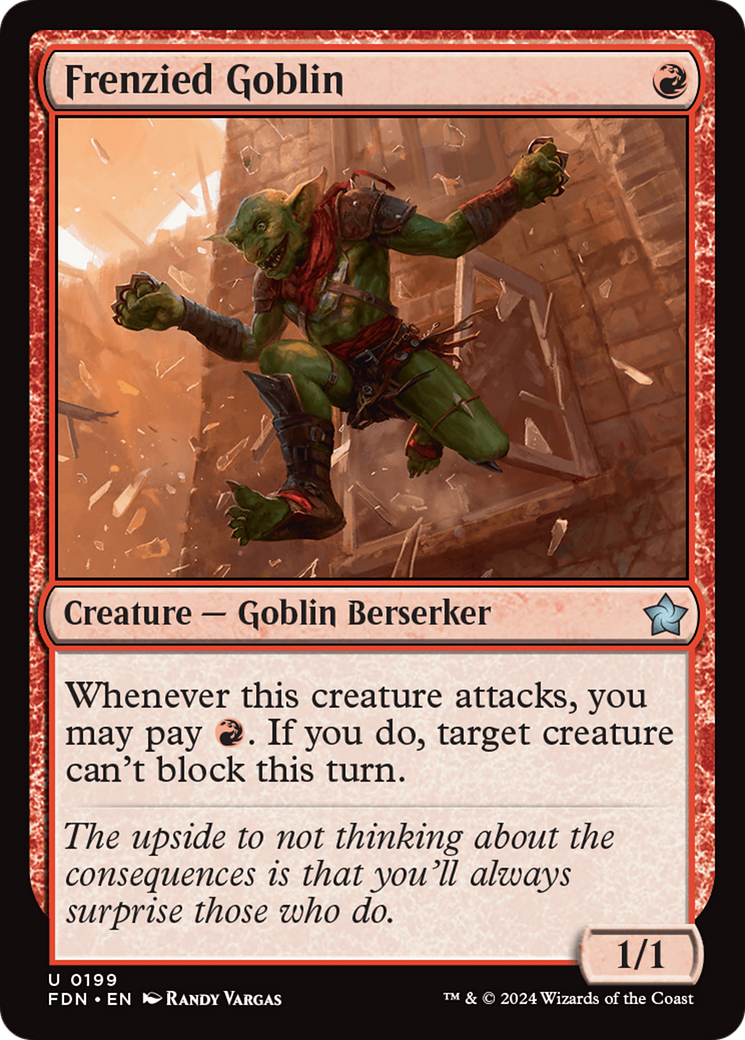 Frenzied Goblin [Foundations] | Odin's Place