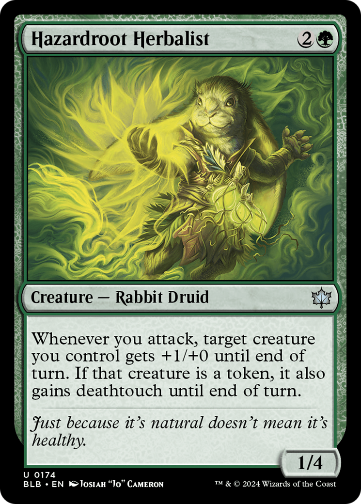 Hazardroot Herbalist [Bloomburrow] | Odin's Place