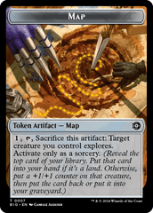 Map // Plot Double-Sided Token [Outlaws of Thunder Junction Tokens] | Odin's Place