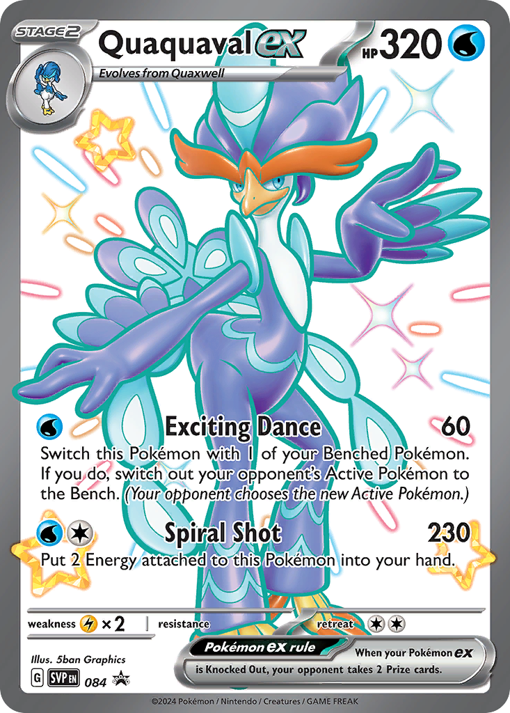 Quaquaval ex (084) (Jumbo Card) [Scarlet & Violet: Black Star Promos] | Odin's Place