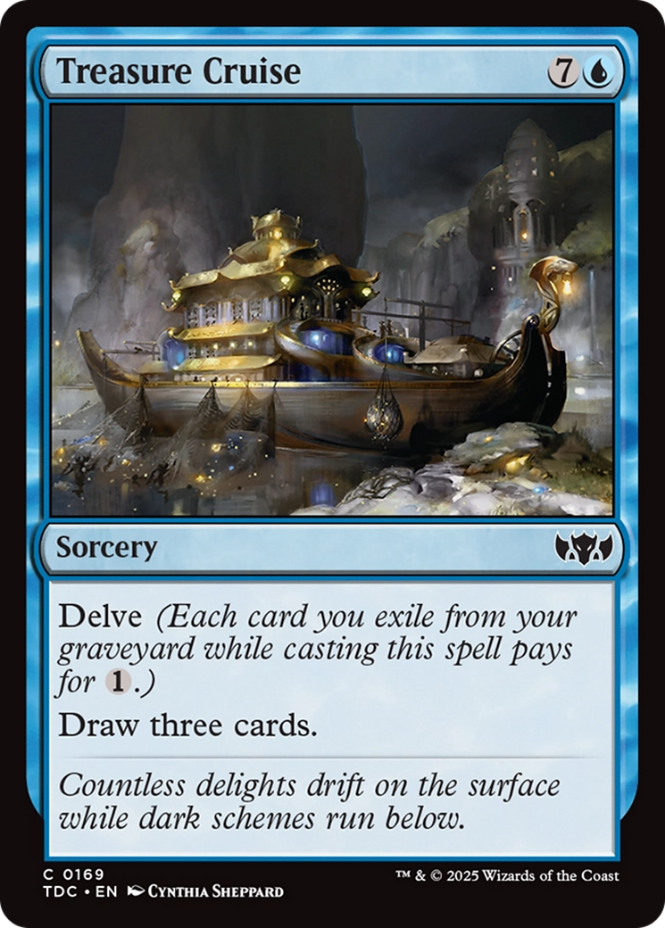 Treasure Cruise [Tarkir: Dragonstorm Commander] | Odin's Place