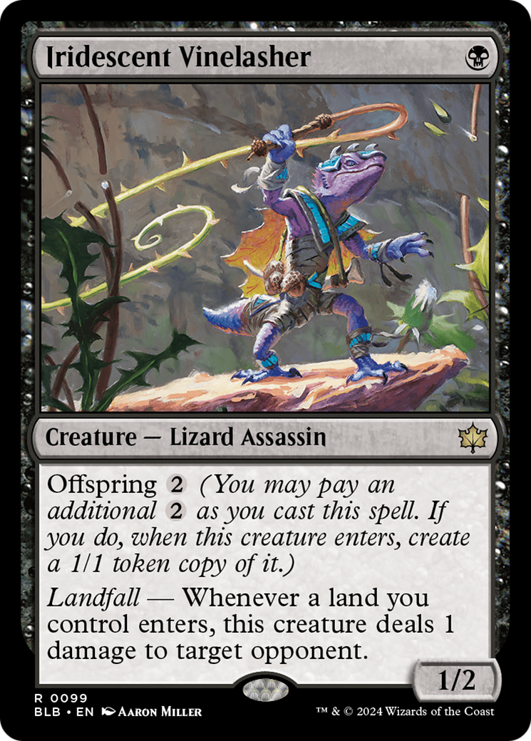 Iridescent Vinelasher [Bloomburrow] | Odin's Place