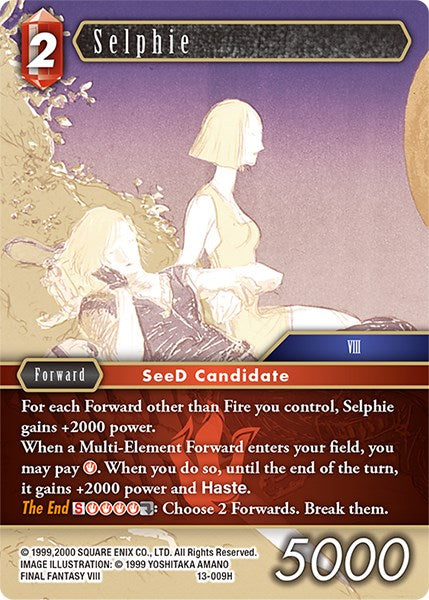 Selphie [Opus XIII: Crystal Radiance] | Odin's Place