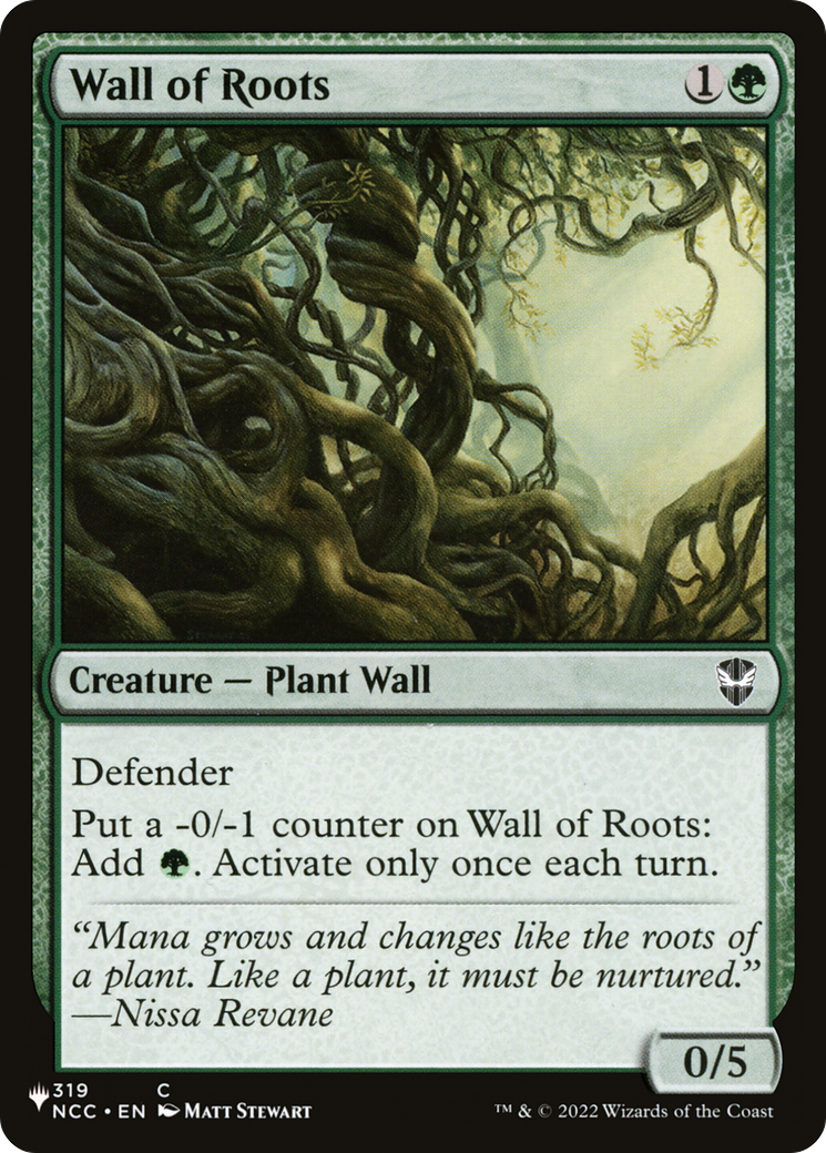 Wall of Roots [The List] | Odin's Place