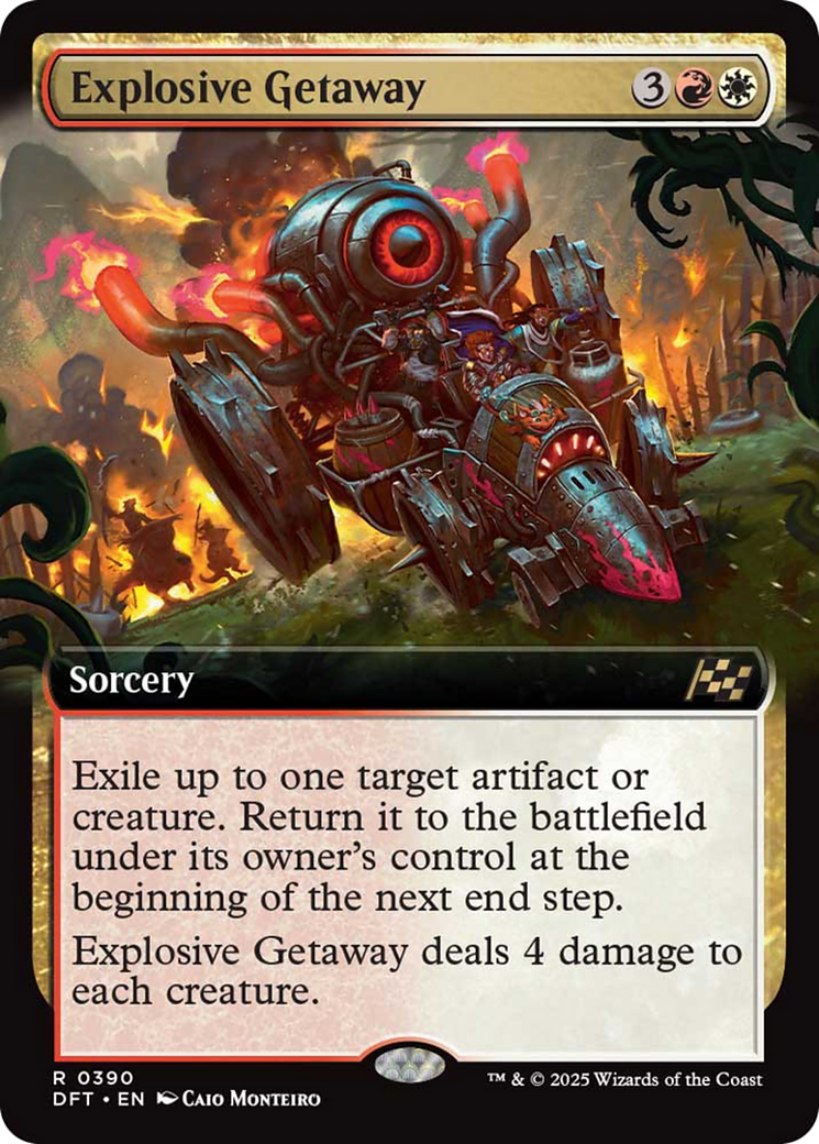 Explosive Getaway (Extended Art) [Aetherdrift] | Odin's Place