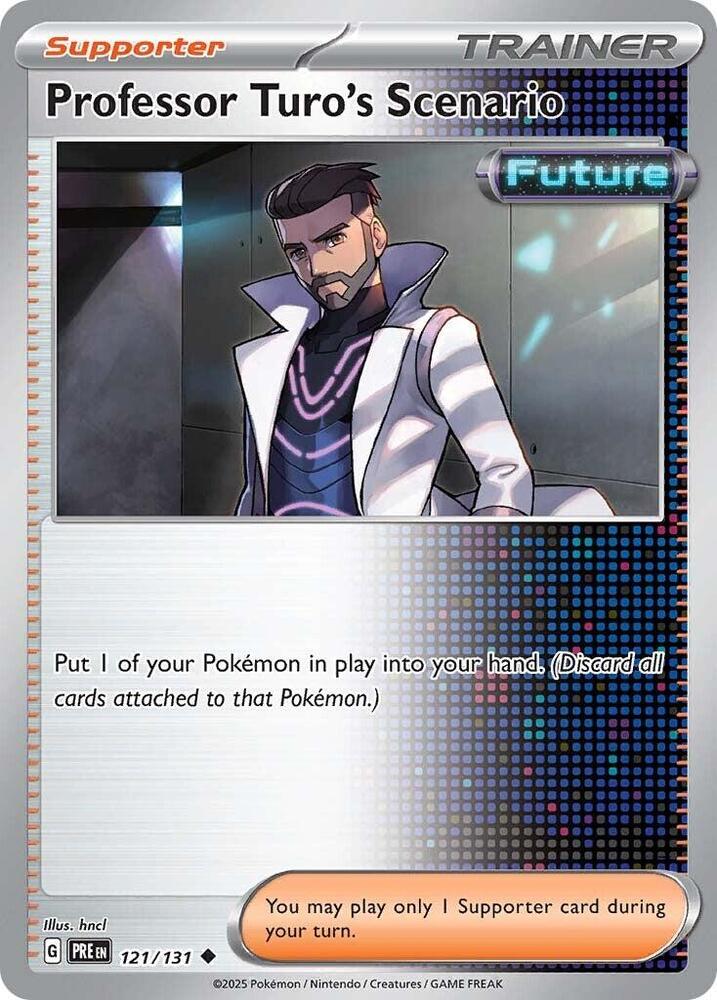 Professor Turo's Scenario (121/131) [Scarlet & Violet: Prismatic Evolutions] | Odin's Place