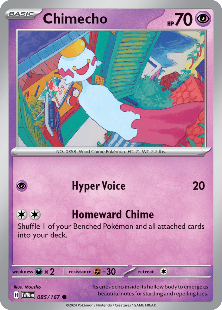 Chimecho (085/167) [Scarlet & Violet: Twilight Masquerade] | Odin's Place