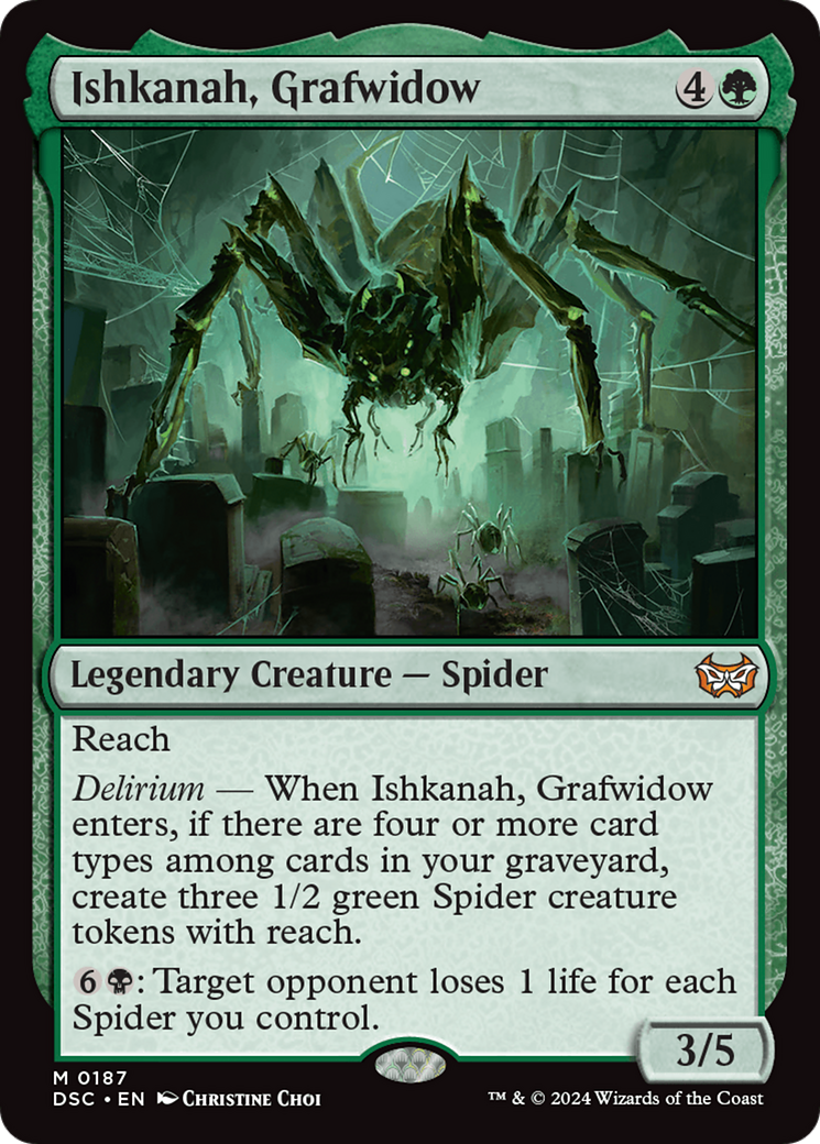 Ishkanah, Grafwidow [Duskmourn: House of Horror Commander] | Odin's Place