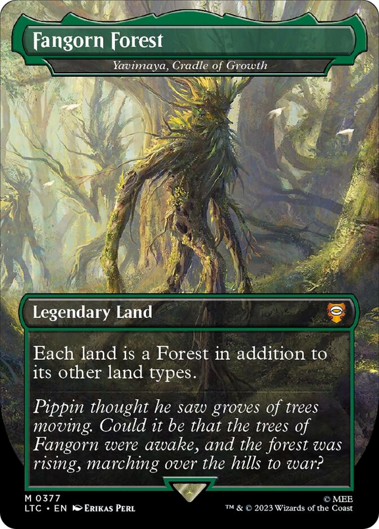 Fangorn Forest - Yavimaya, Cradle of Growth [The Lord of the Rings: Tales of Middle-Earth Commander] | Odin's Place