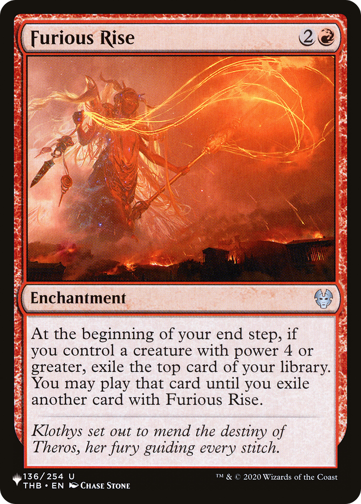 Furious Rise [The List] | Odin's Place