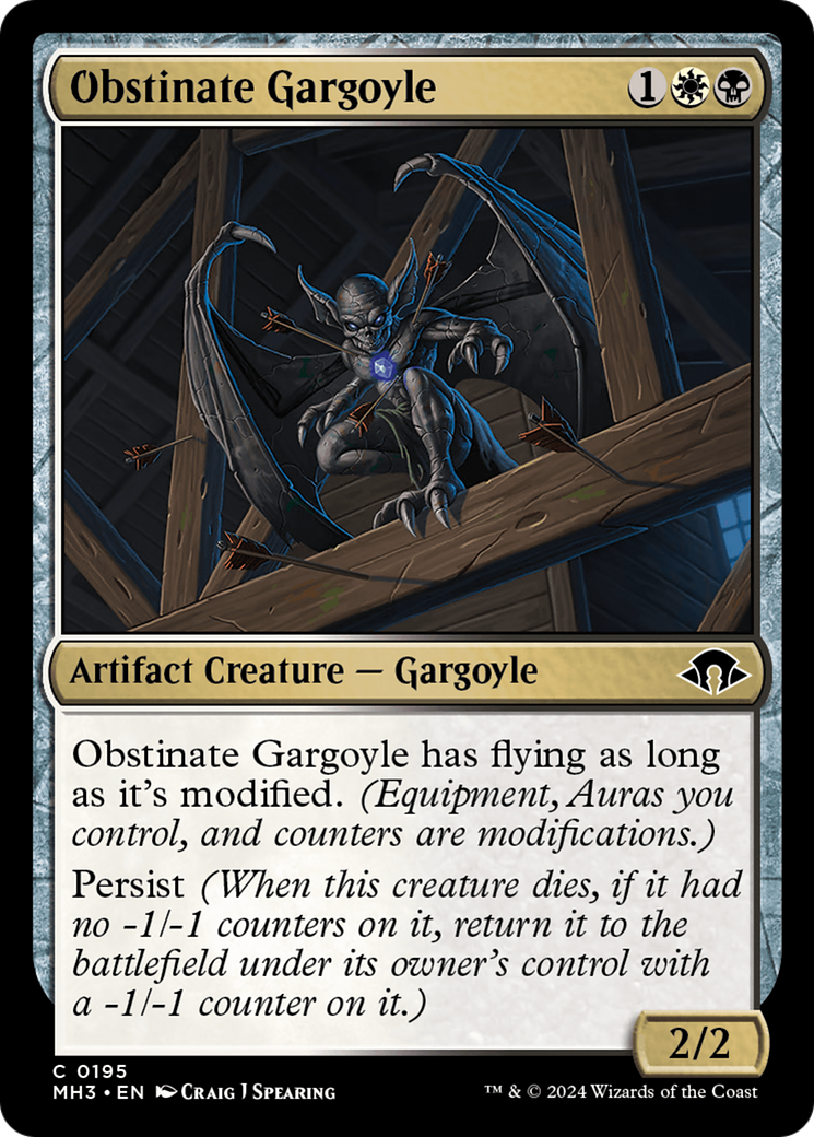 Obstinate Gargoyle [Modern Horizons 3] | Odin's Place