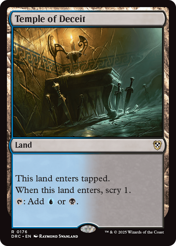 Temple of Deceit [Aetherdrift Commander] | Odin's Place