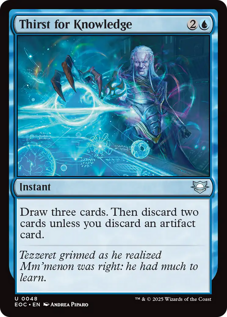 Thirst for Knowledge [Edge of Eternities Commander] | Odin's Place