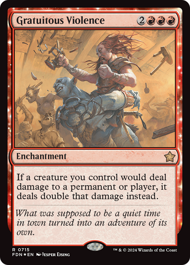 Gratuitous Violence [Foundations] | Odin's Place