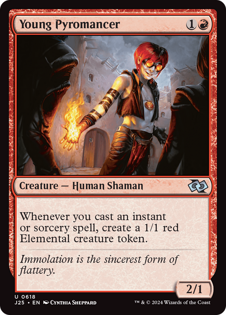 Young Pyromancer [Foundations Jumpstart] | Odin's Place