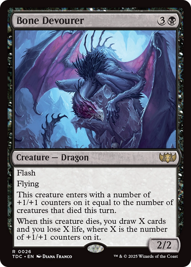 Bone Devourer [Tarkir: Dragonstorm Commander] | Odin's Place