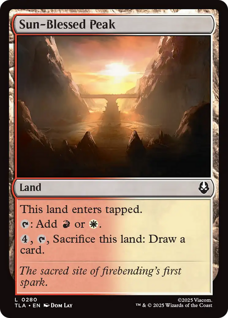 Sun-Blessed Peak [Avatar: The Last Airbender] | Odin's Place