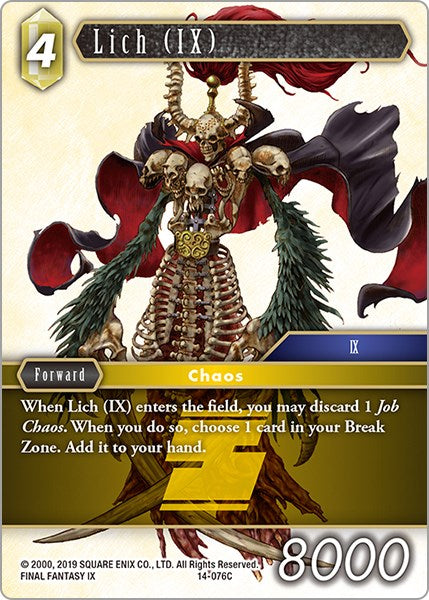 Lich (IX) [Opus XIV: Crystal Abyss] | Odin's Place
