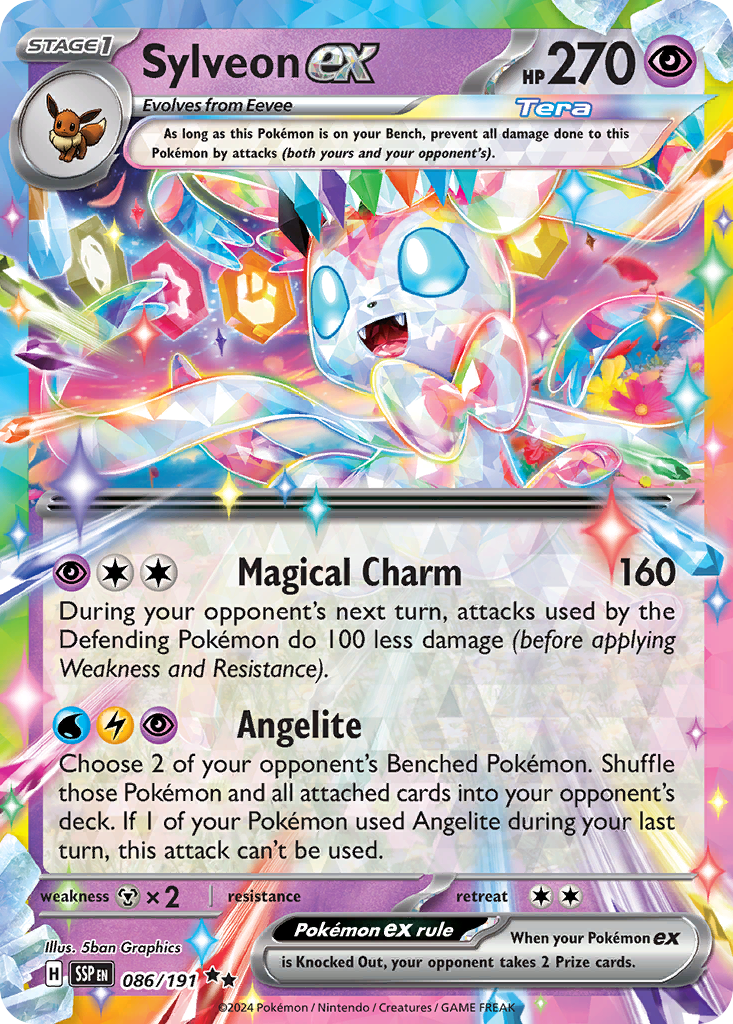 Sylveon ex (086/191) [Scarlet & Violet: Surging Sparks] | Odin's Place