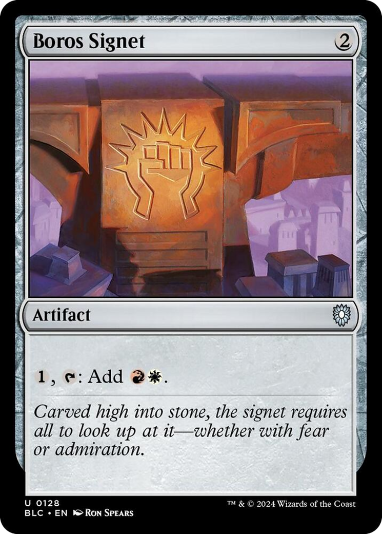 Boros Signet [Bloomburrow Commander] | Odin's Place
