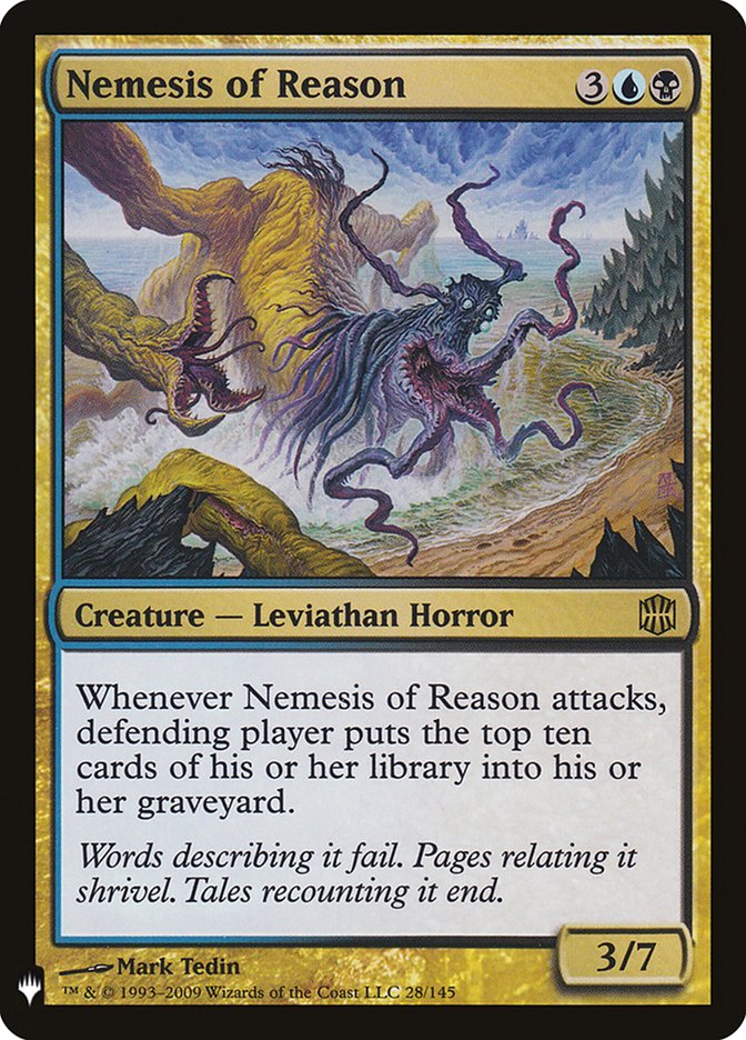 Nemesis of Reason [The List] | Odin's Place