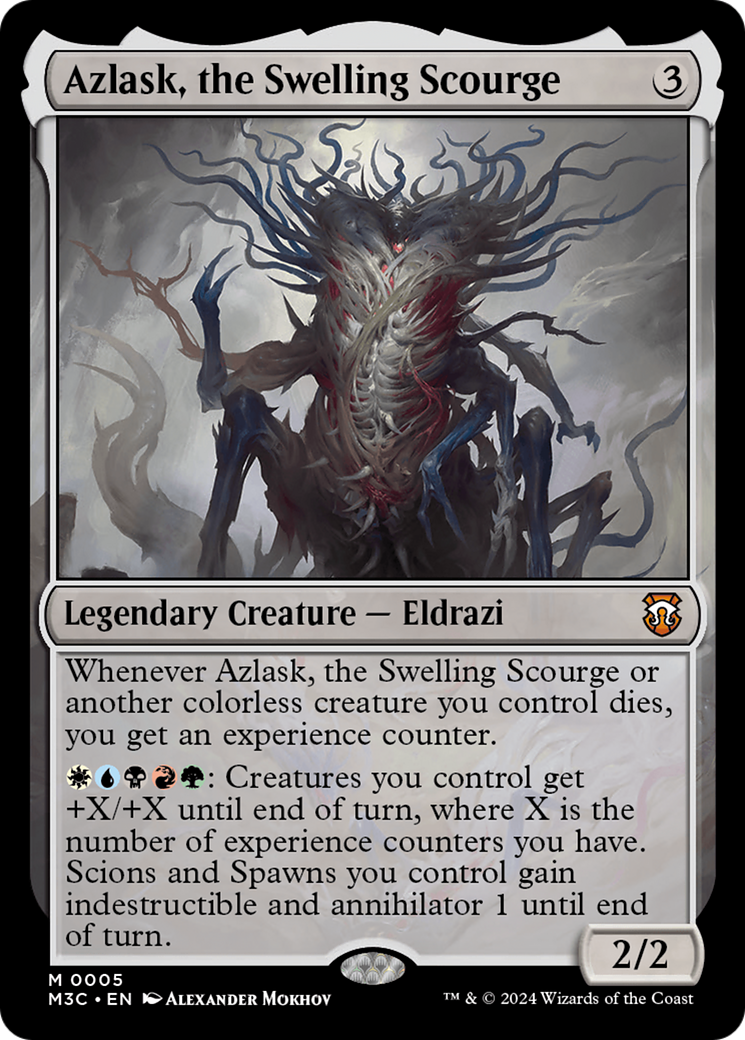 Azlask, the Swelling Scourge [Modern Horizons 3 Commander] | Odin's Place