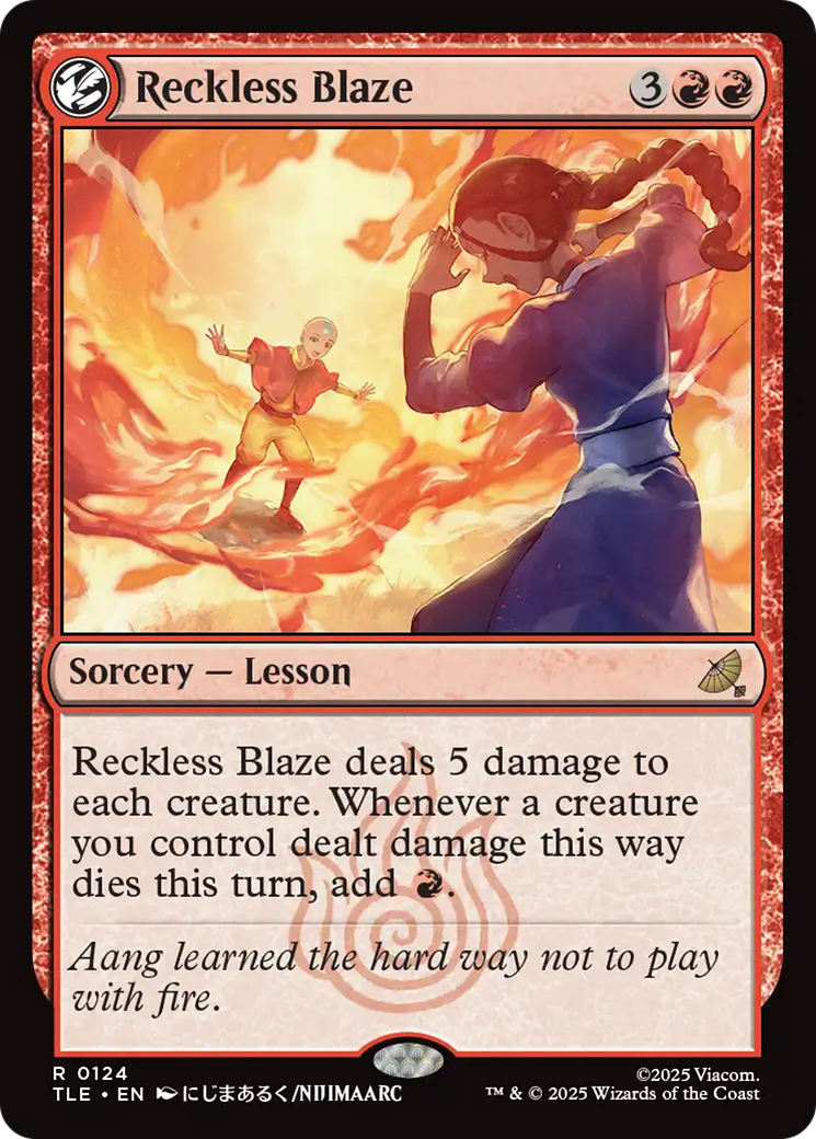Reckless Blaze [Avatar: The Last Airbender: Eternal-Legal] | Odin's Place